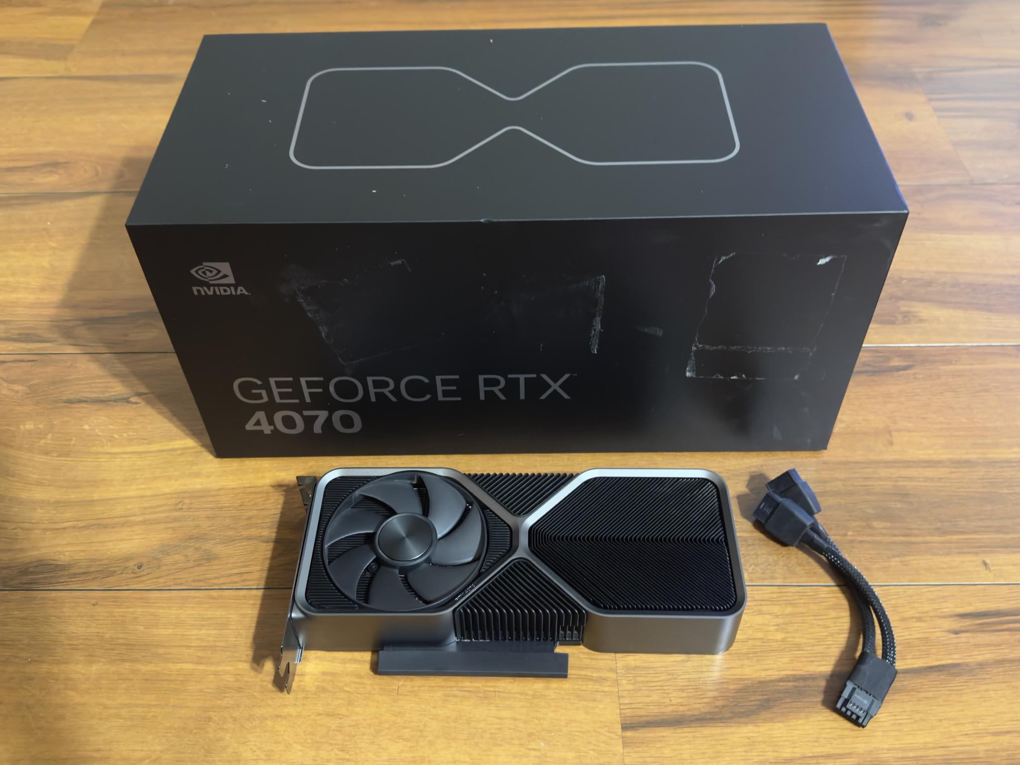 NVIDIA GeForce RTX 4070 Founders Edition
