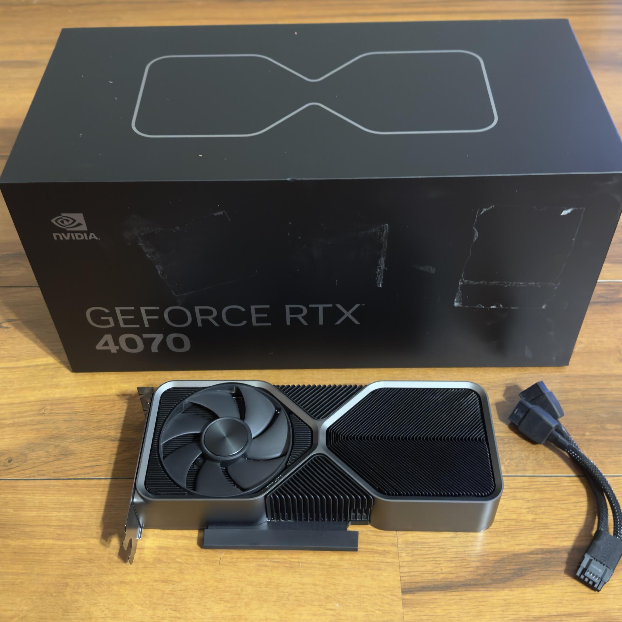 NVIDIA GeForce RTX 4070 Founders Edition