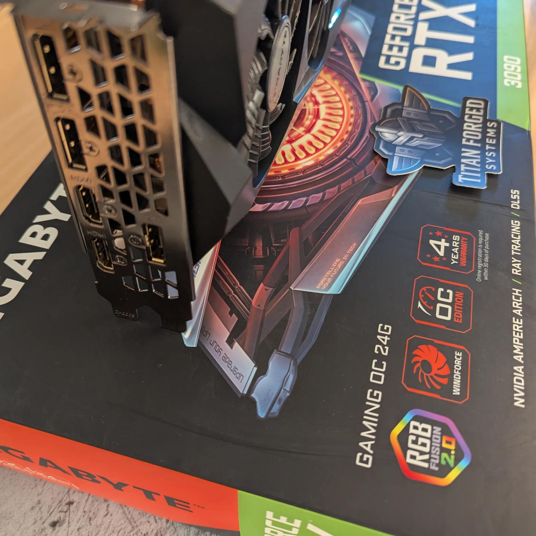 🔷 Gigabyte 3090 Gaming OC – 24GB Monster GPU | 4K Ready | Triple-Fan Cooling
