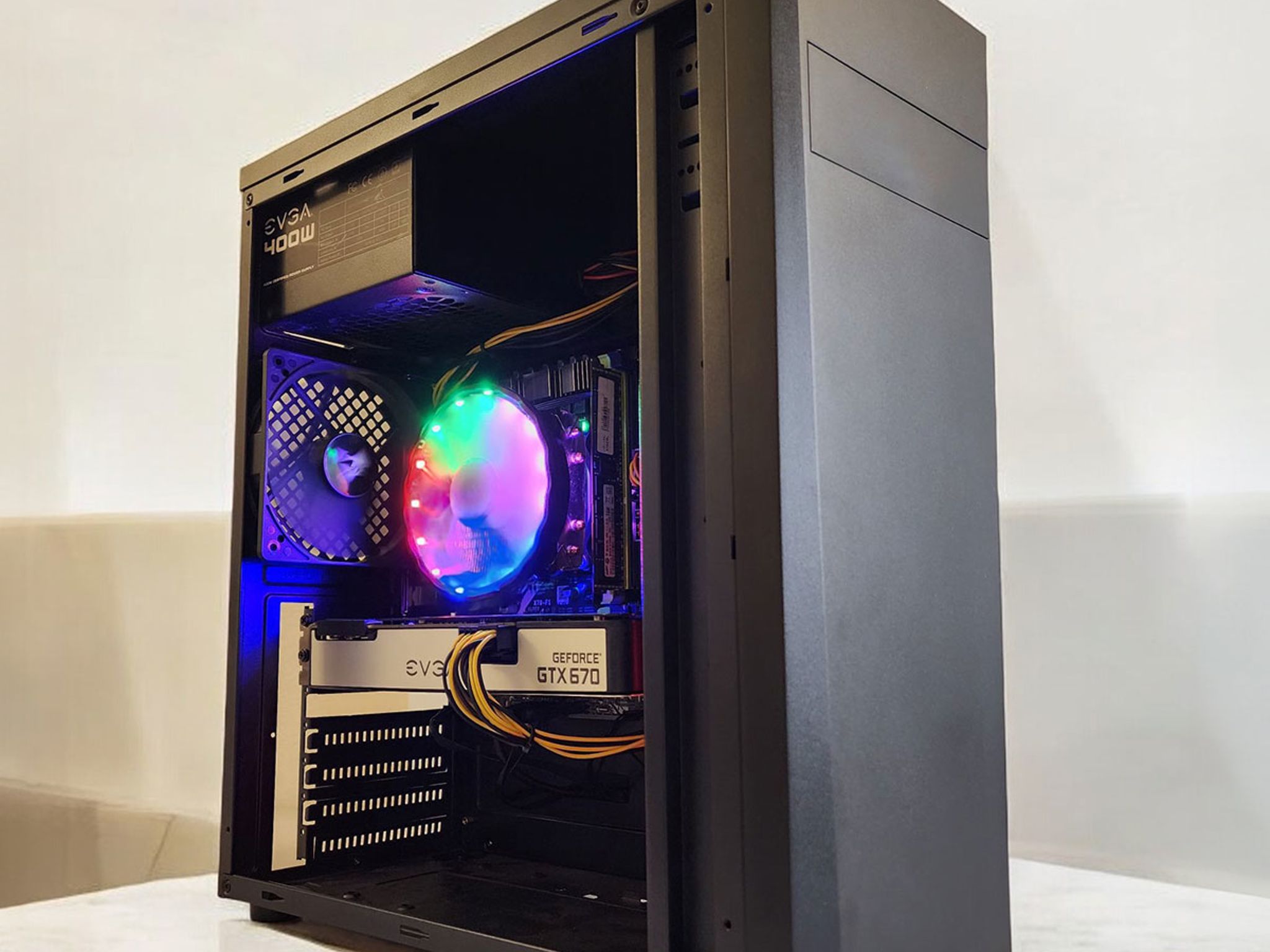 💰 Budget Gaming PC! | GEFORCE GTX 670, INTEL 8-CORE CPU, 16GB RAM, 128GB M.2 + 320GB HDD, WIFI & BT