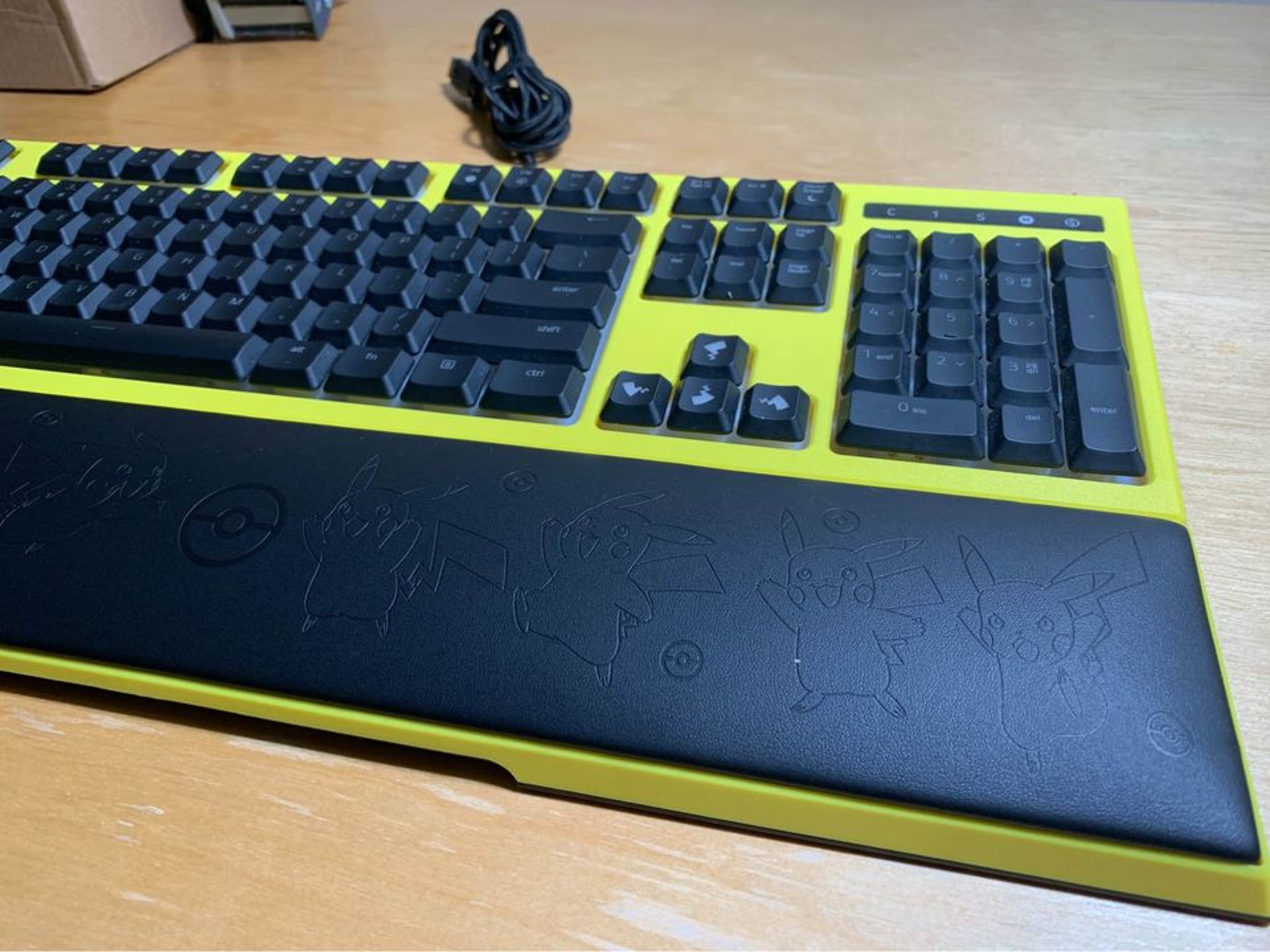 Like new Razer x Pokémon limited edition gaming keyboard