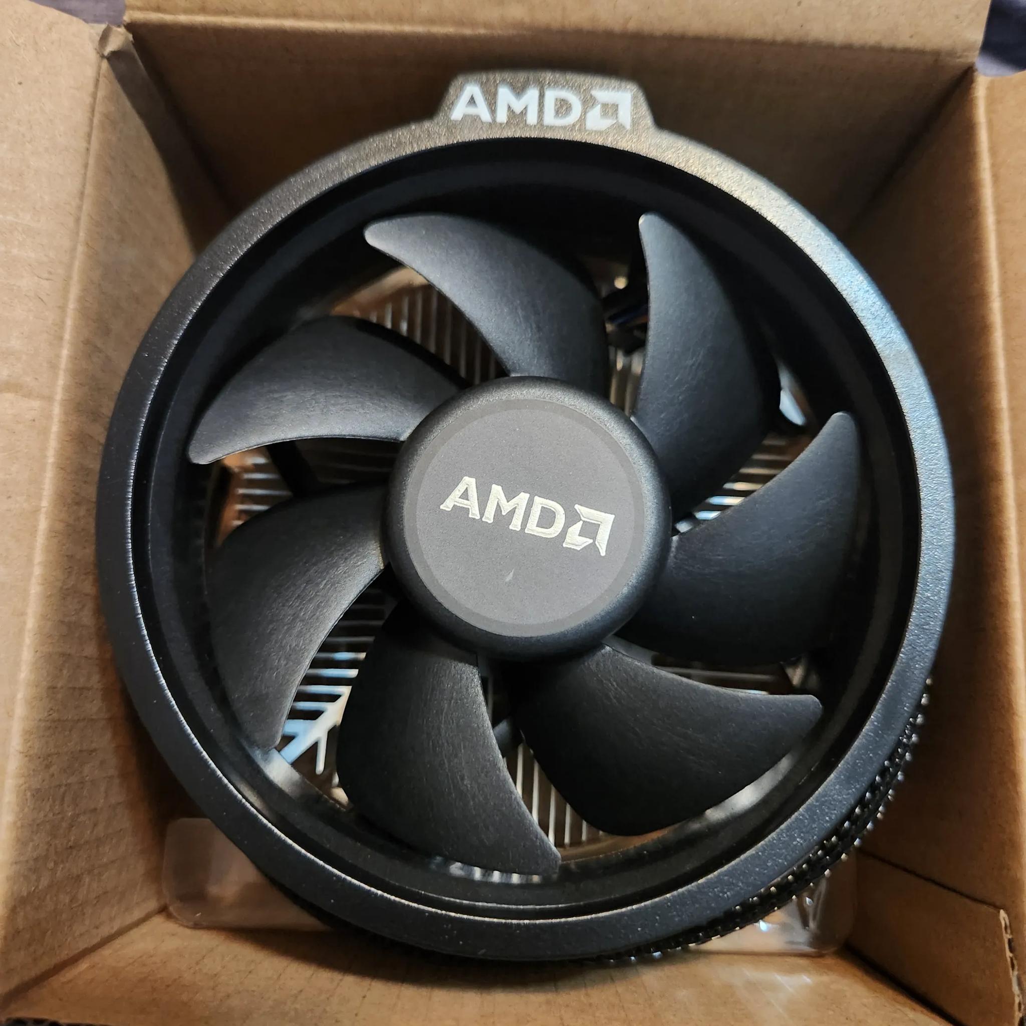 AMD Wraith Stealth + Ryzen 5 5500 Box