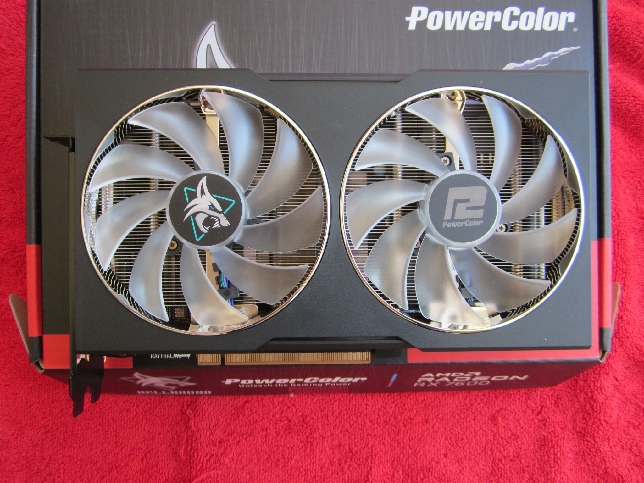 NEW! PowerColor Hellhound AMD Radeon RX 7600 8GB GDDR6 Graphics Card