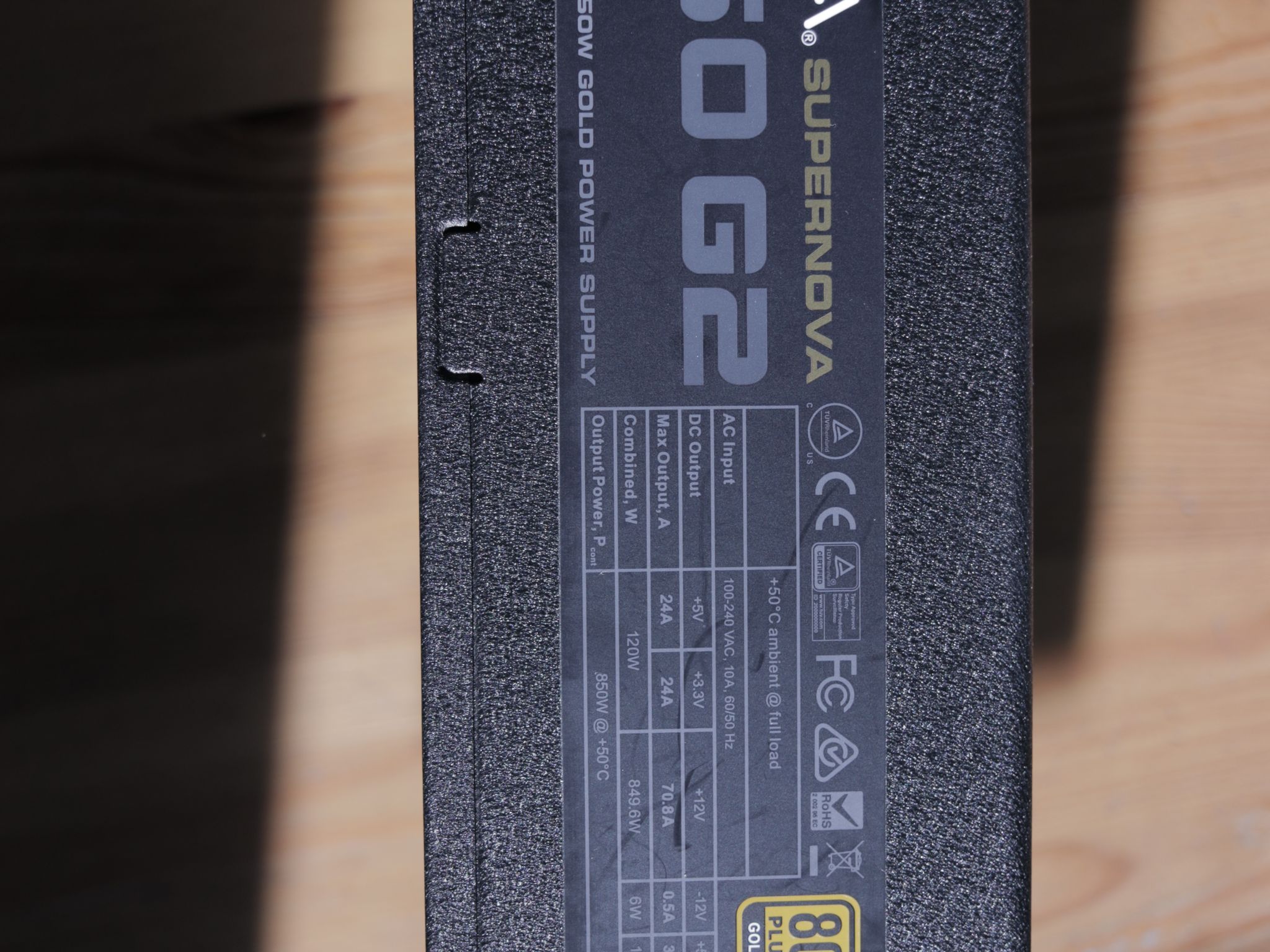 80+ Gold PSU - EVGA Supernova 850 G2 - With Original Box!!