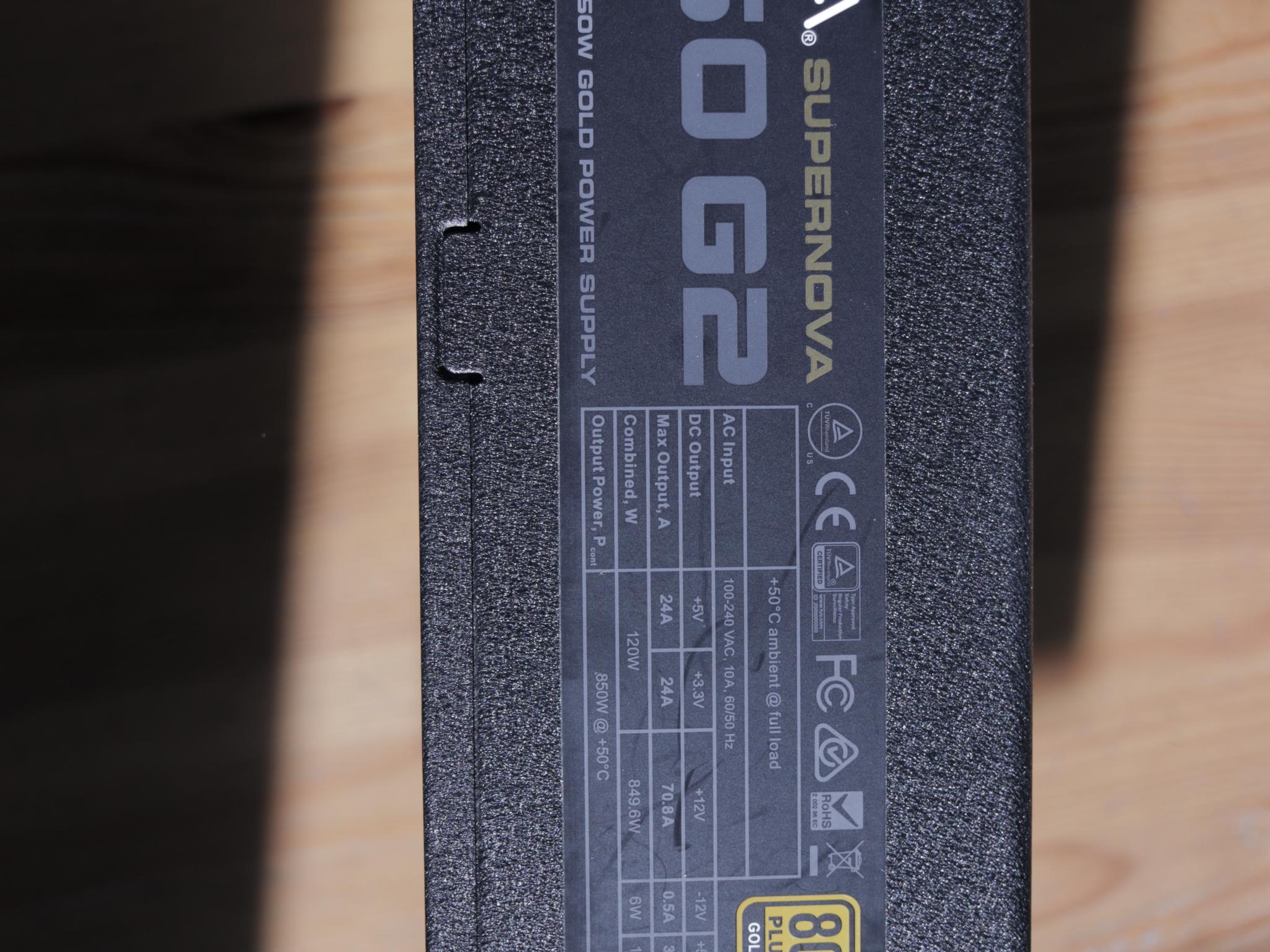 80+ Gold PSU - EVGA Supernova 850 G2 - With Original Box!!