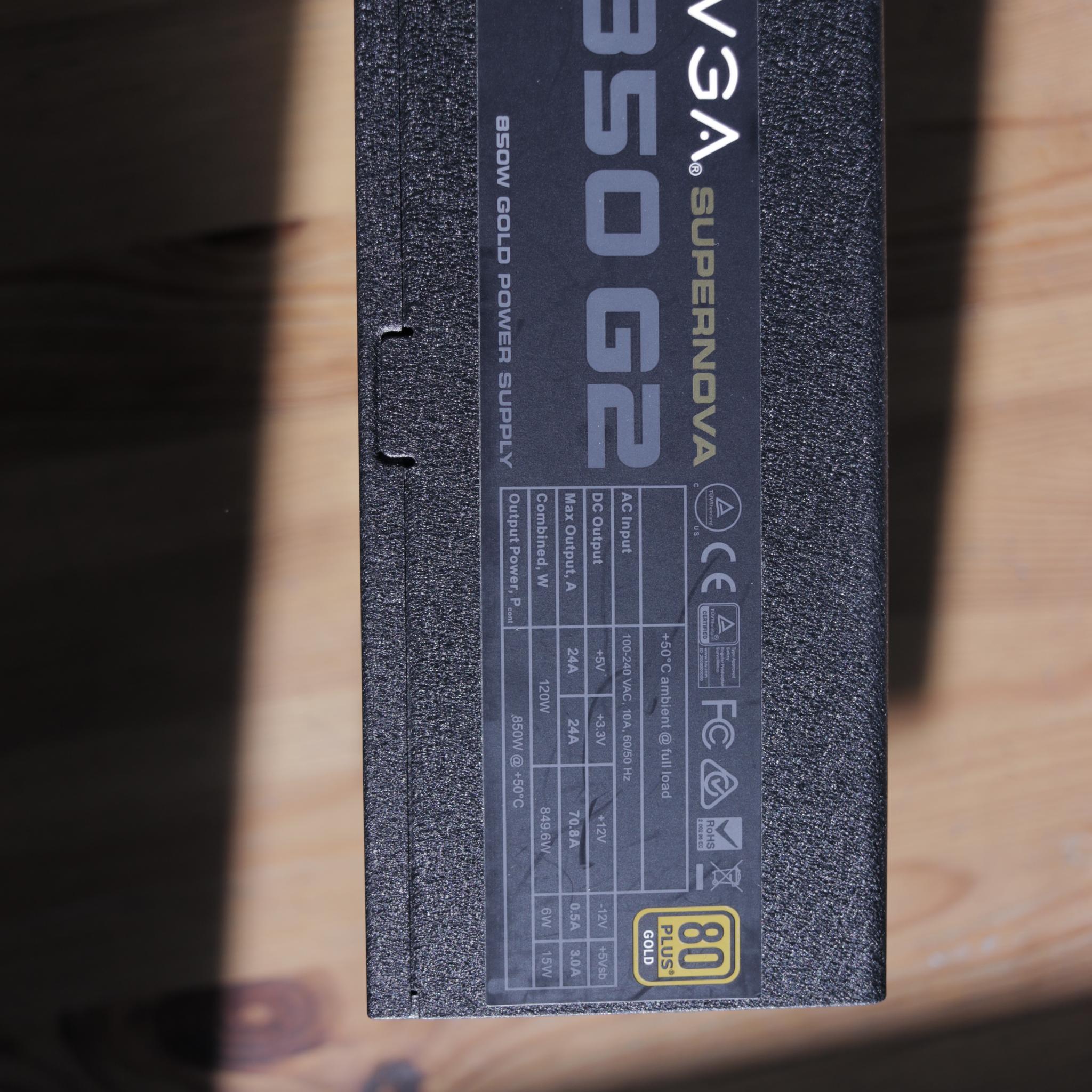 80+ Gold PSU - EVGA Supernova 850 G2 - With Original Box!!