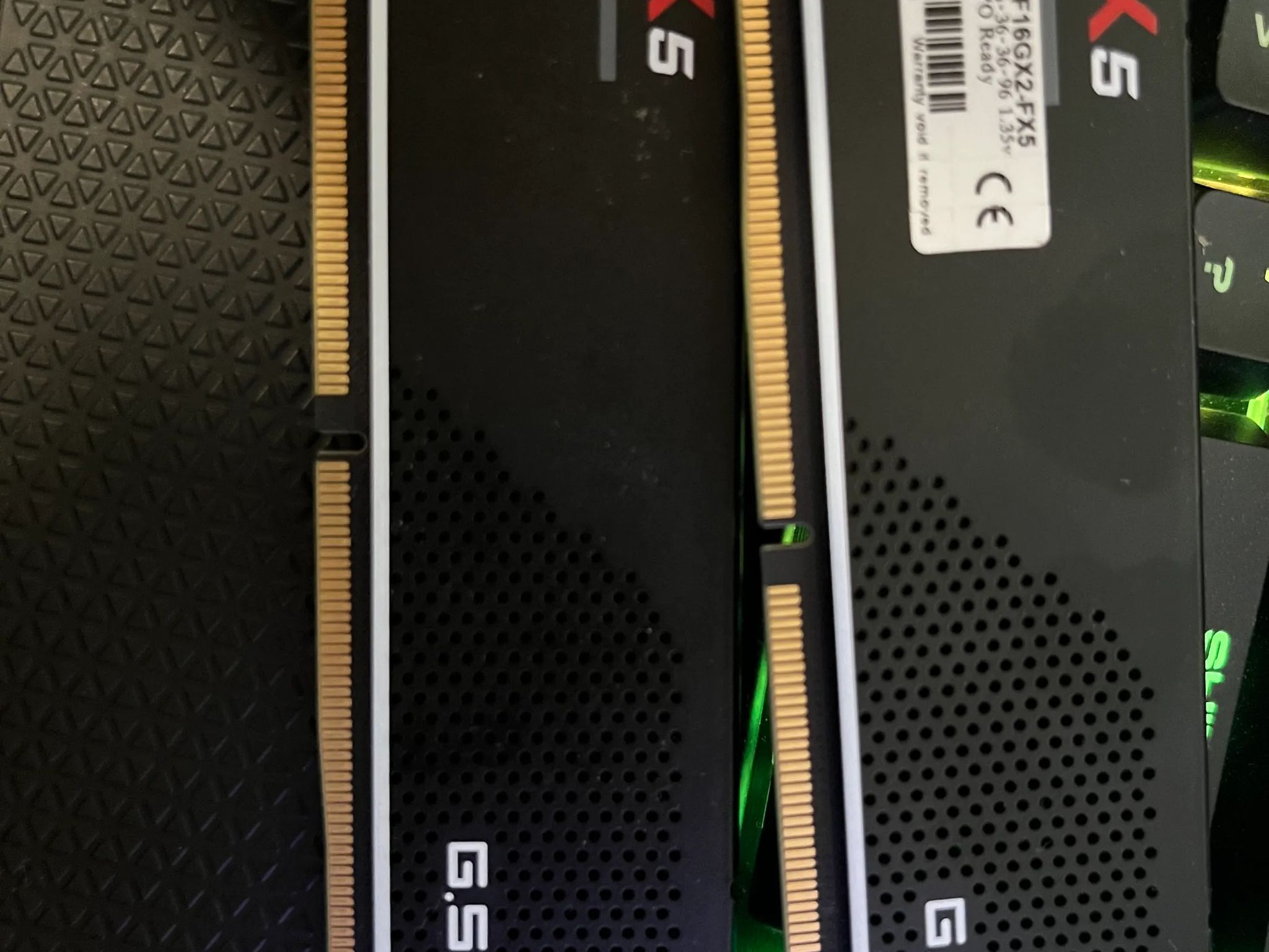 Like new G.Skill Flare DDR5 32GB 6000