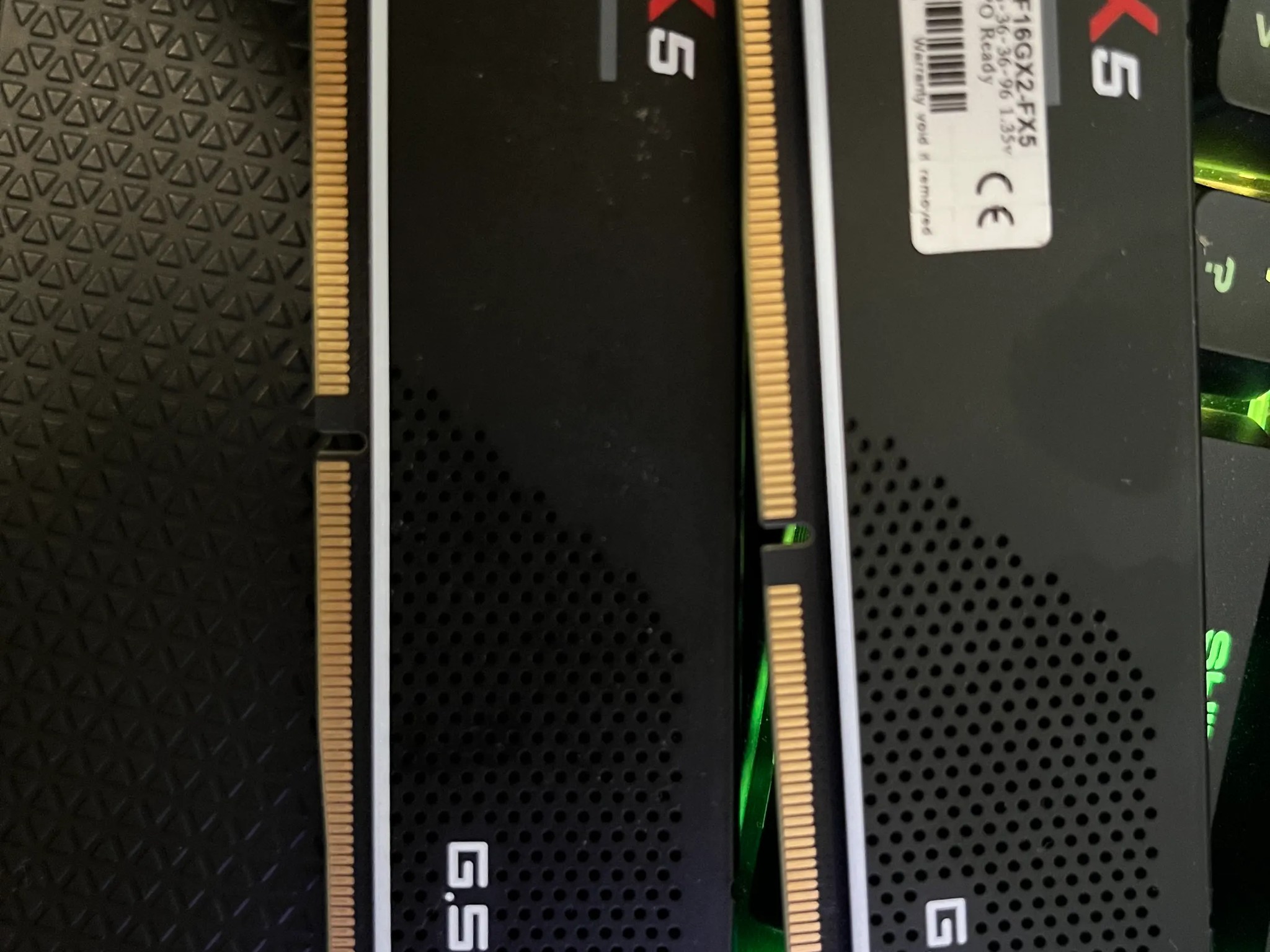 Like new G.Skill Flare DDR5 32GB 6000