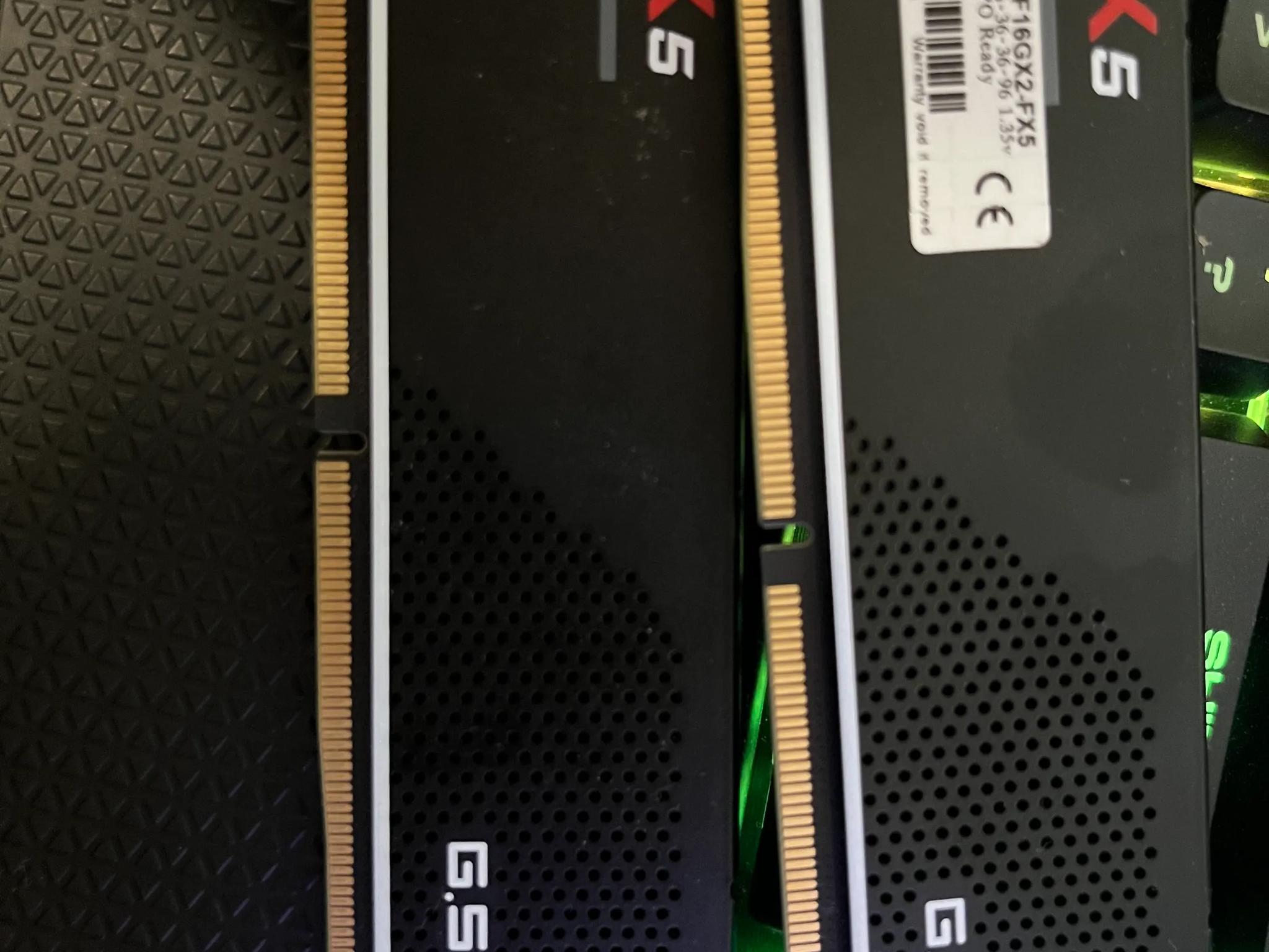 Like new G.Skill Flare DDR5 32GB 6000