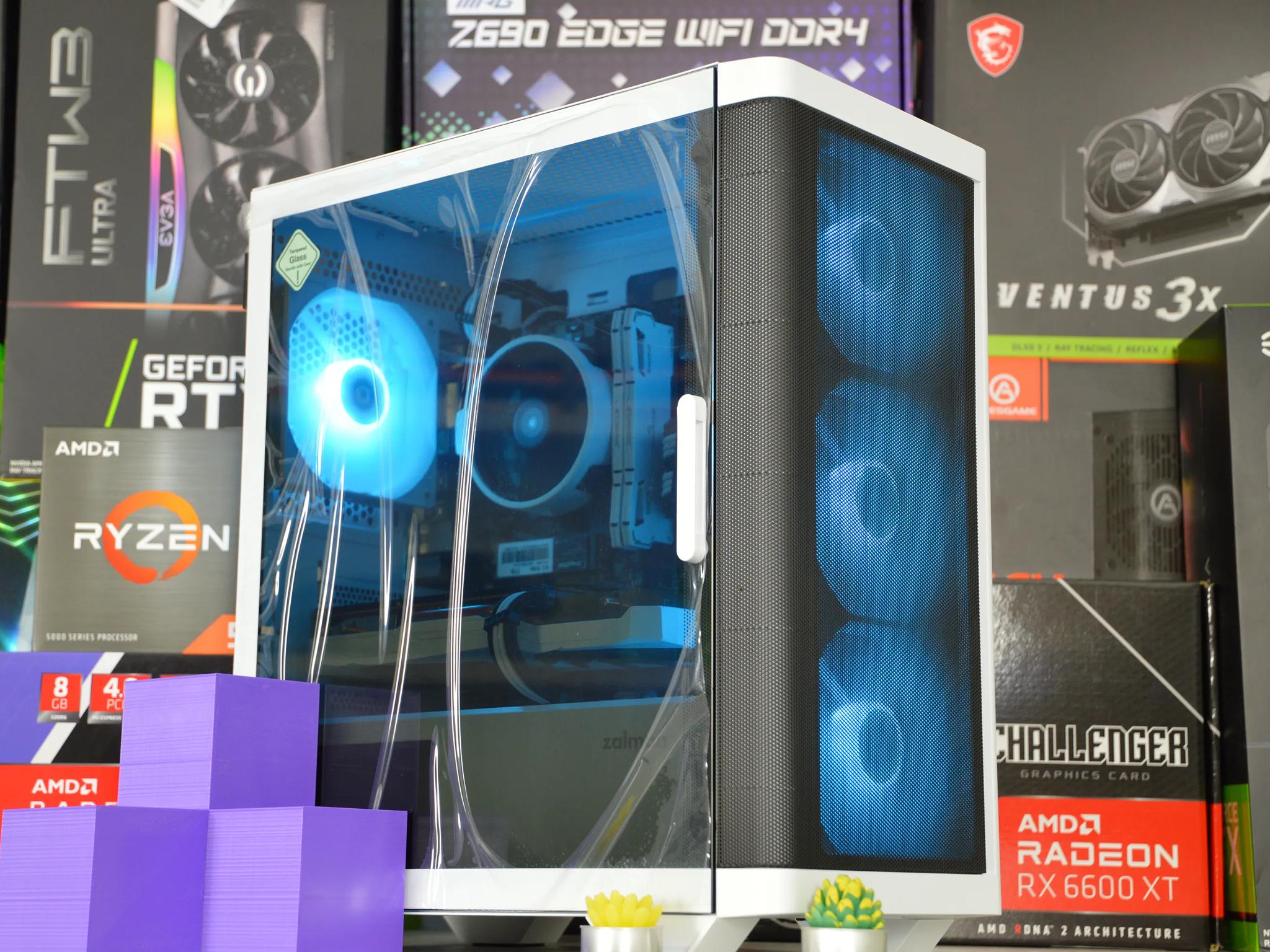 ☯️☯️| RX 6600XT 8GB | RYZEN 5 5500 | 16GB DDR4 RAM | 1TB NVME SSD | VaporWave |