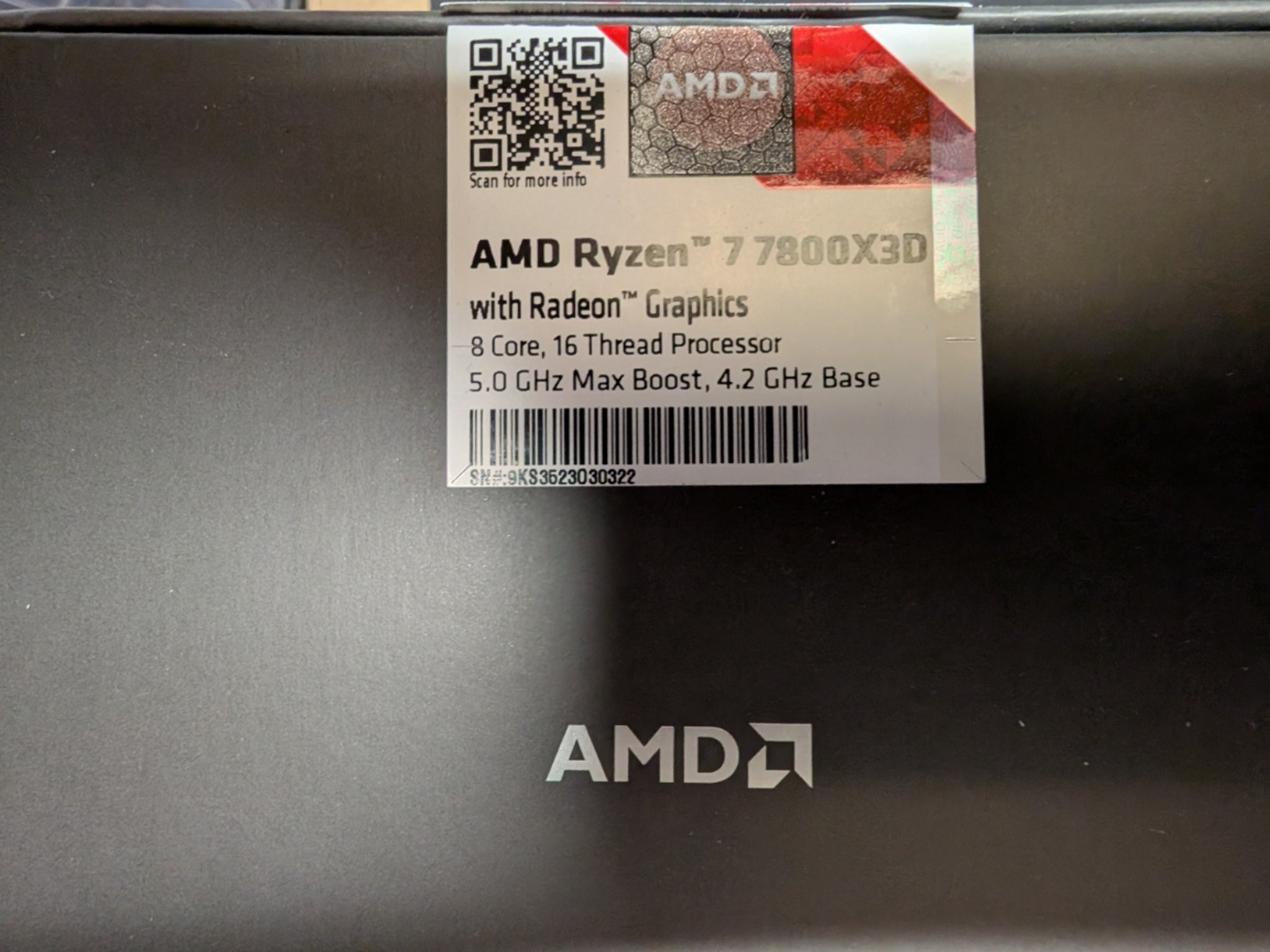 Ryzen 7800x3d with AsRock X870 motherboard