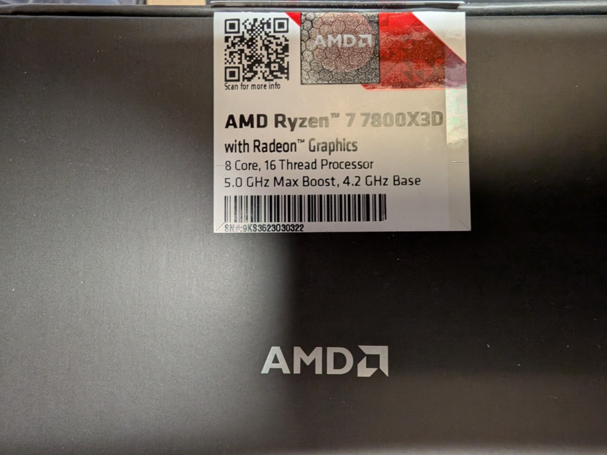 Ryzen 7800x3d with AsRock X870 motherboard