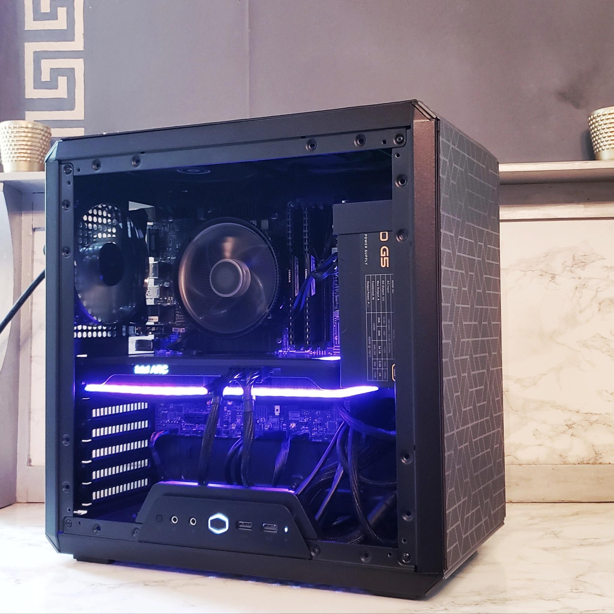 "Black n' Blue"⚫🔵 - PS5 Pro Killer! | Midrange Gaming PC | Intel Core i5-11400F & Arc A770 16GB