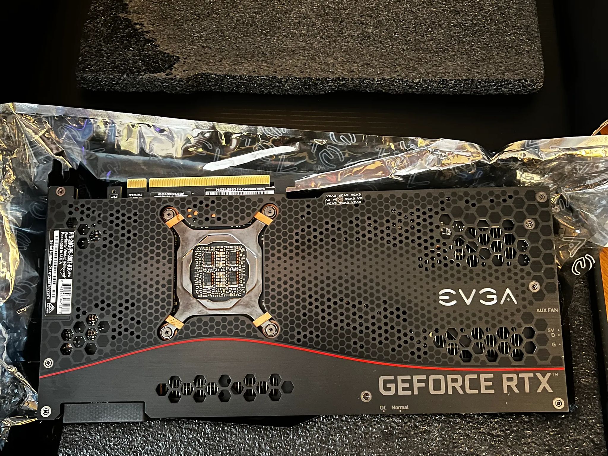 EVGA RTX 3090 24GB VRAM WmK thermal solution