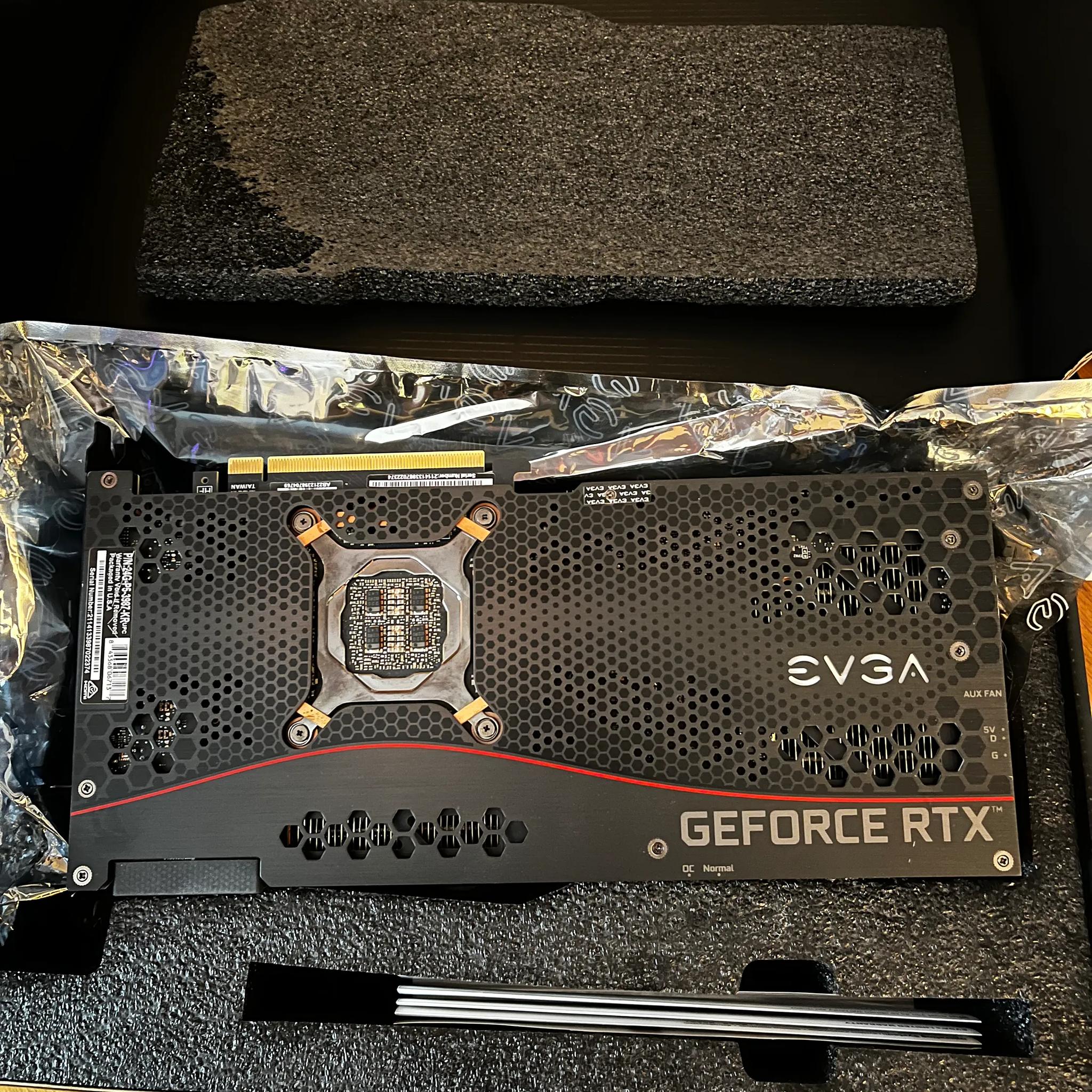EVGA RTX 3090 24GB VRAM WmK thermal solution