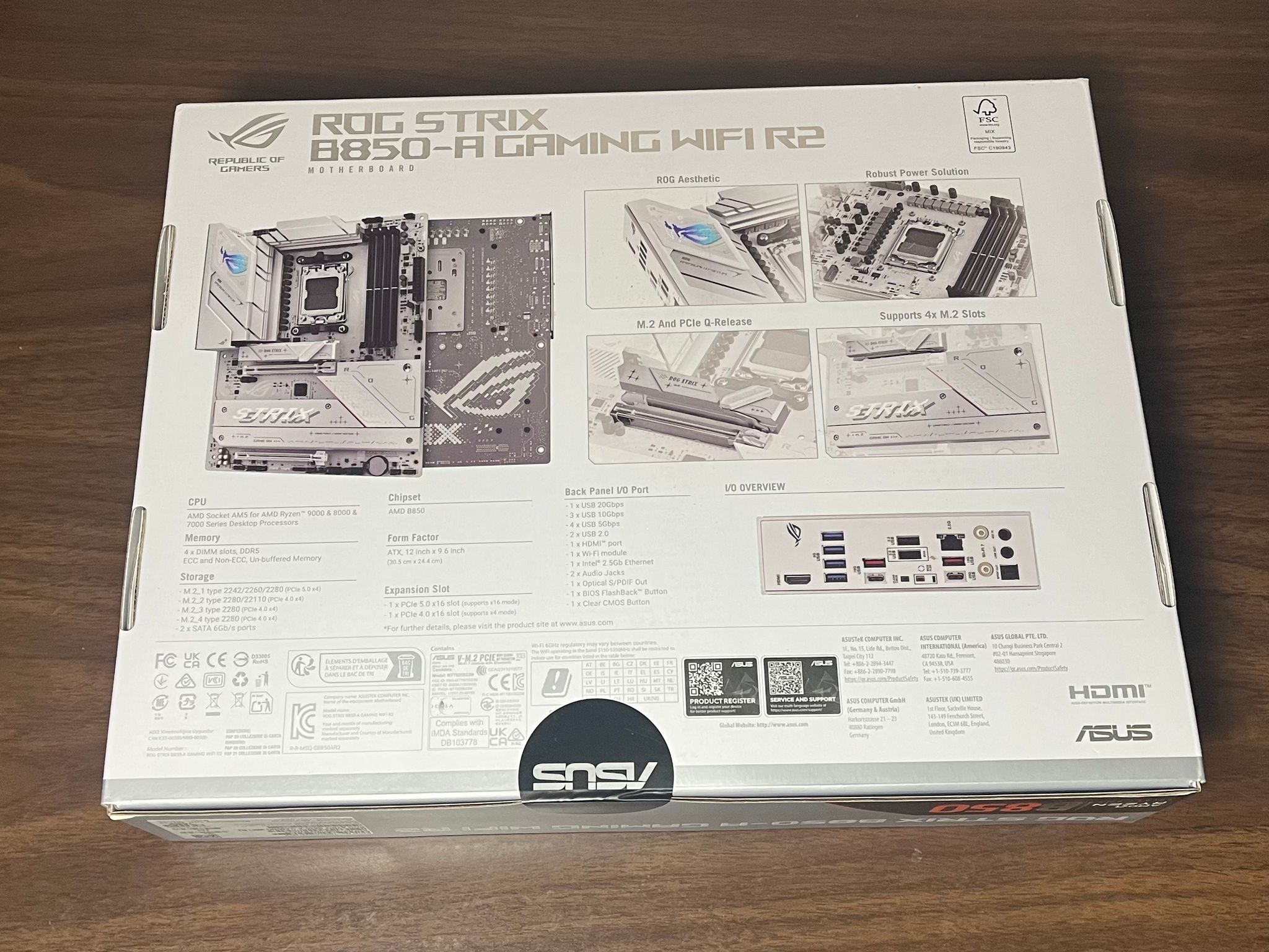 ROG STRIX B850-A Gaming WiFi | 16GB DDR5 6000 | Brand New!!!