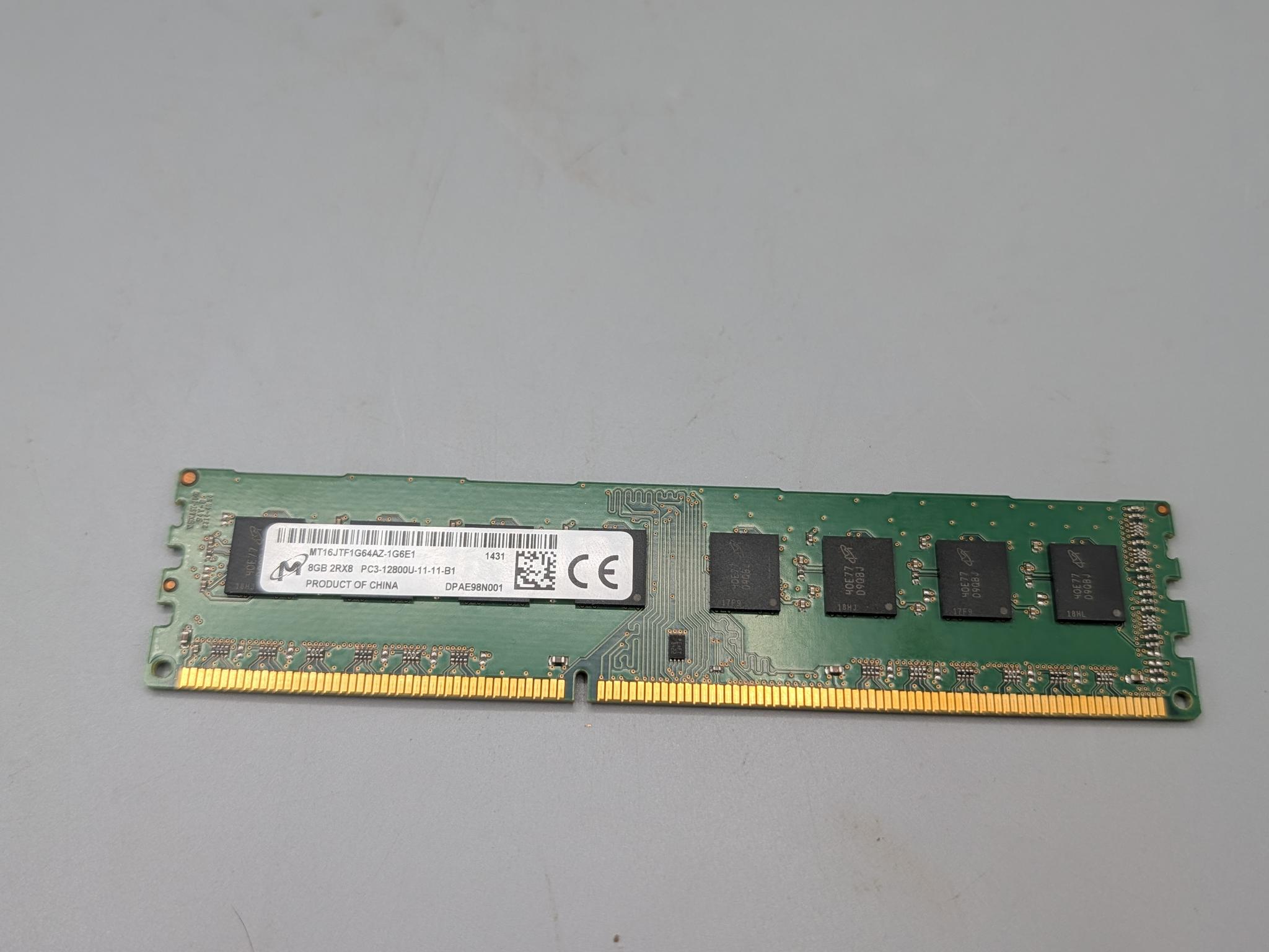 8GB DDR3 Desktop RAM