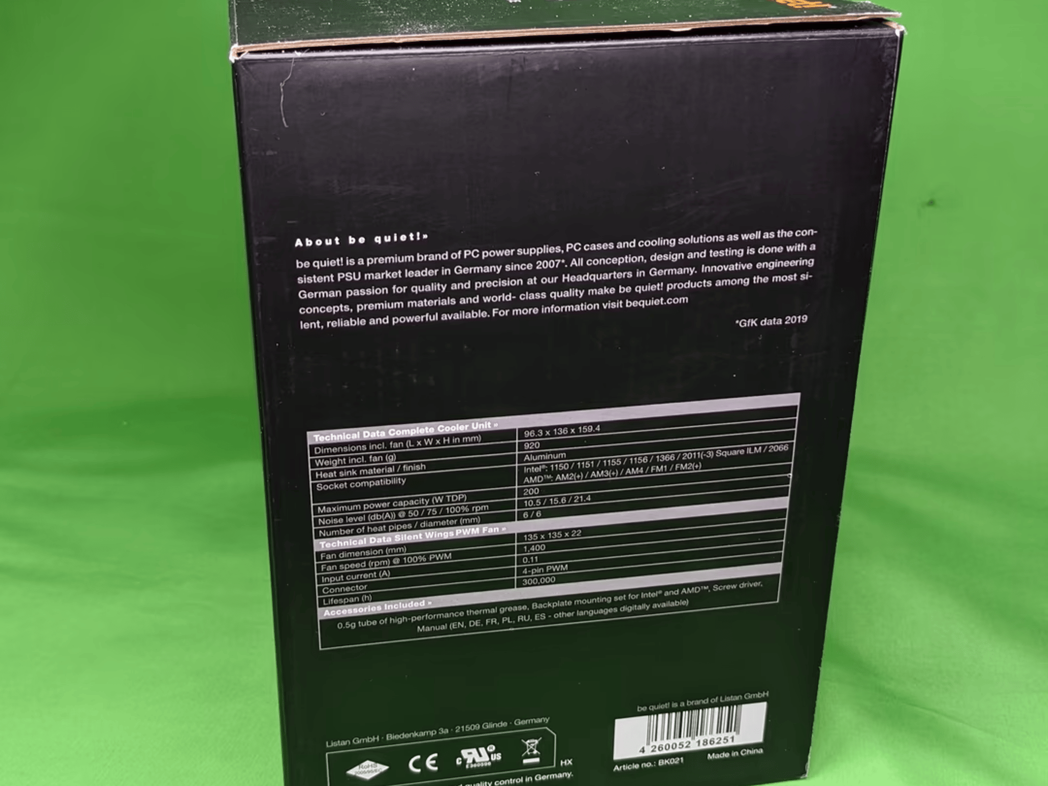 Be Quiet! Dark Rock 4 CPU Cooler