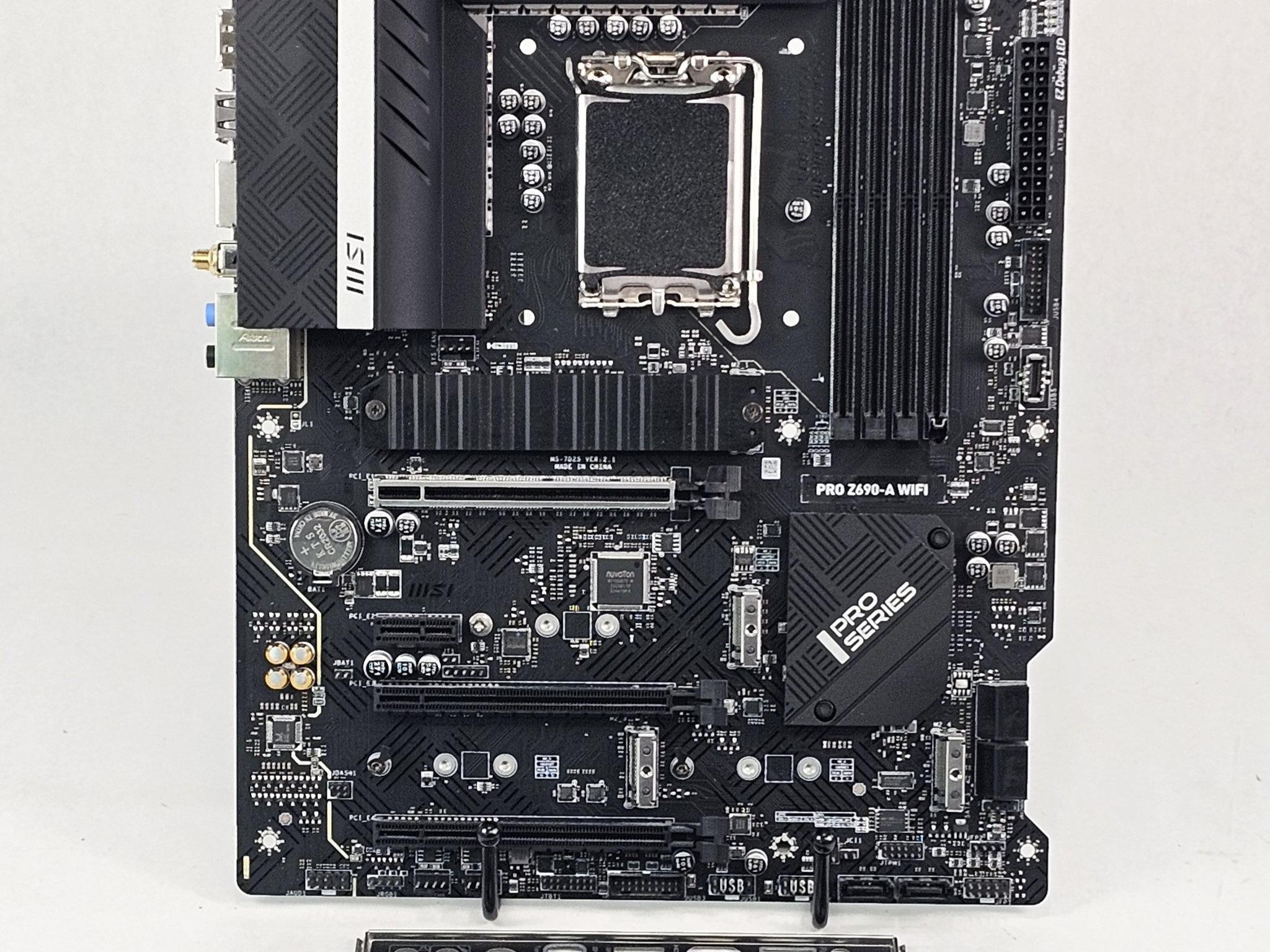 MSI PRO Z690-A WIFI LGA1700 DDR5 ATX Motherboard