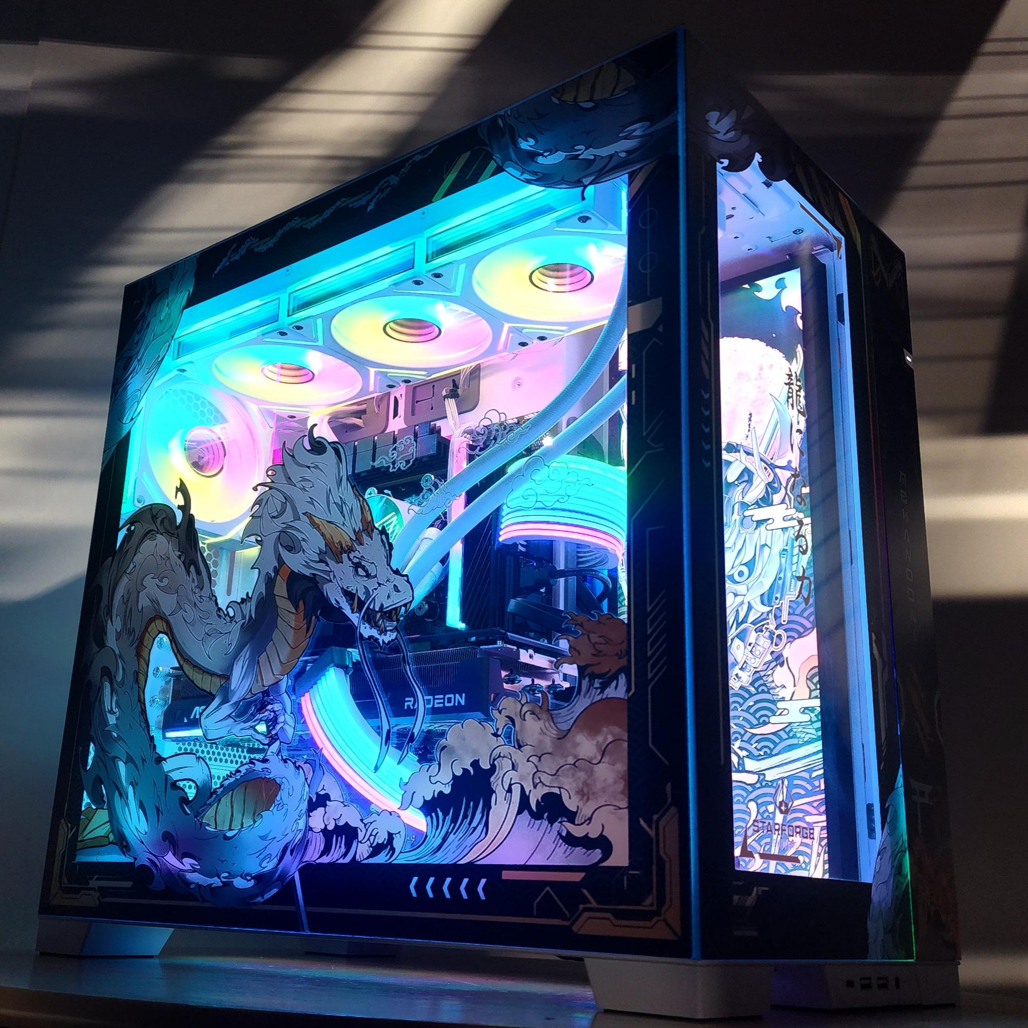 Gaming PC Ryzen 7 9700X 16GB RAM 1TB SSD RX 9070 16GB Windows 11 Computer