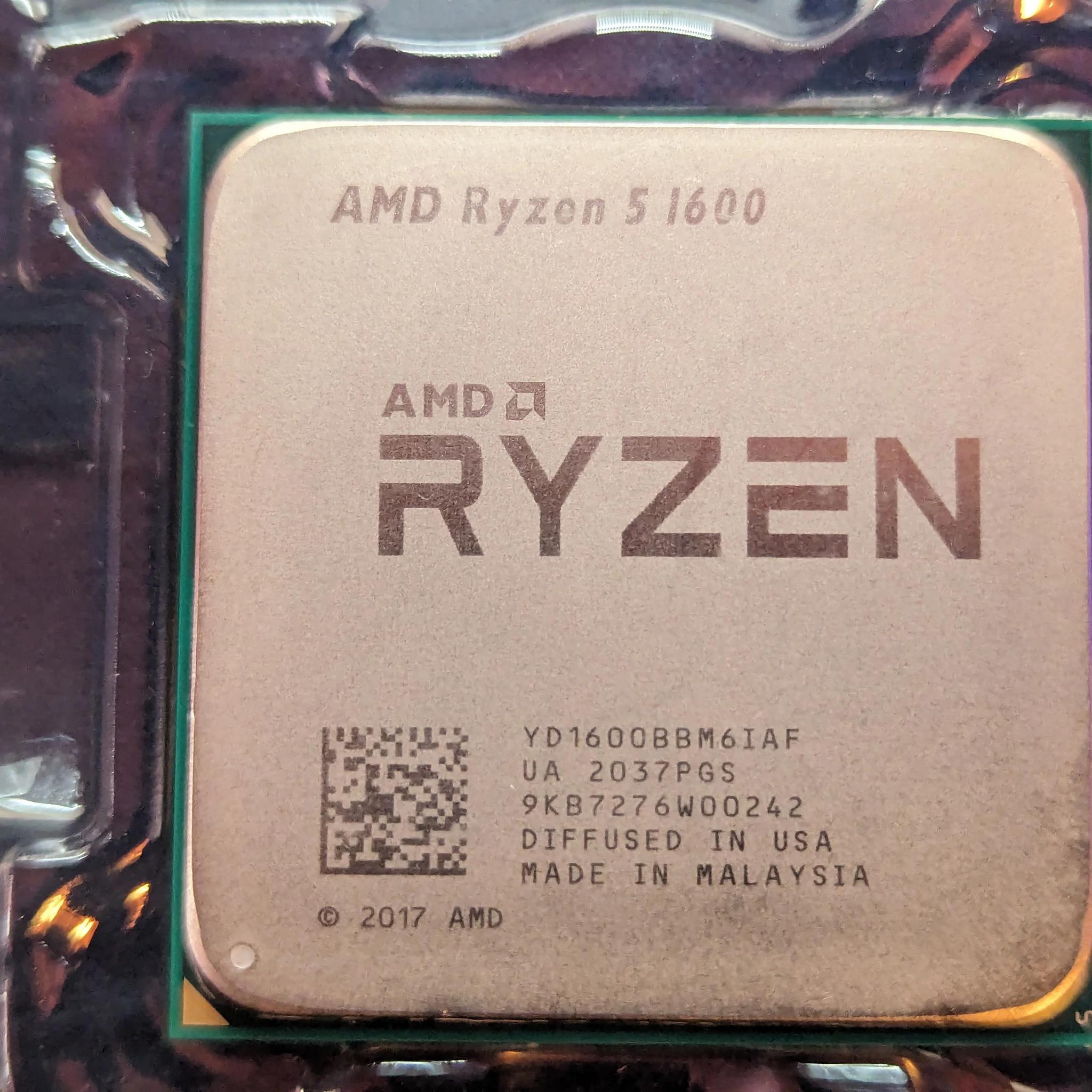 Ryzen 5 1600AF