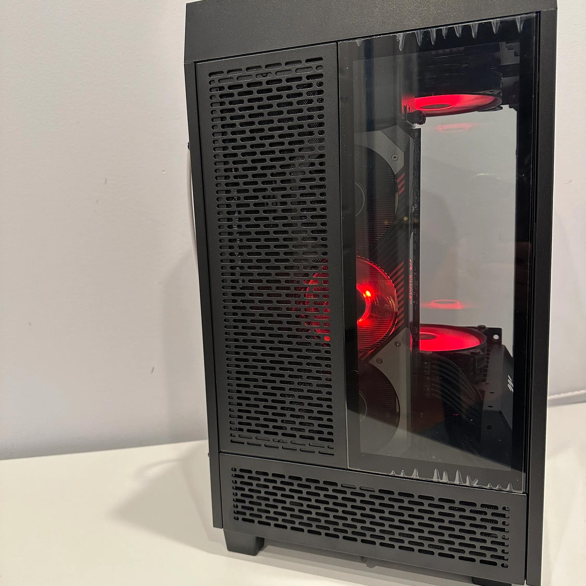 🔴🤖⚔️Red Empire🔴🤖⚔️-Gaming PC-Intel i5 12400 6Cores-AMD RX 5700 XT 8GB-16GB DDR4 -1TB NVME