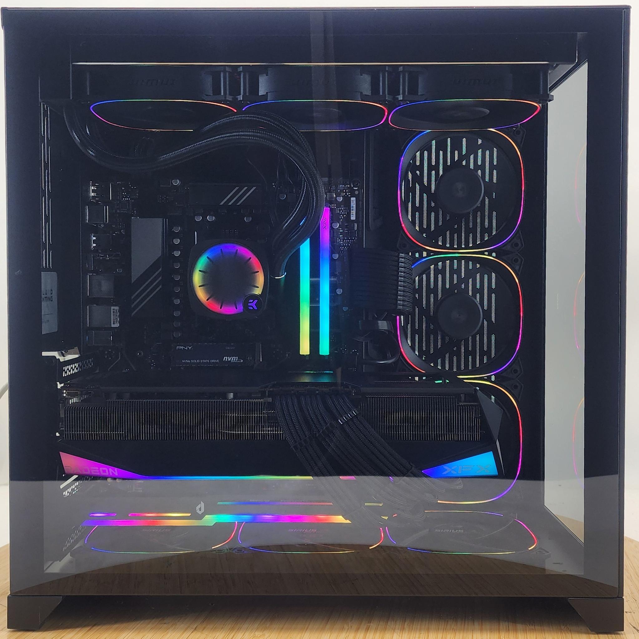 Gaming PC Ryzen 7 7800X3D 32GB RAM 2TB SSD RX 9070 XT 16GB Windows 11 Computer