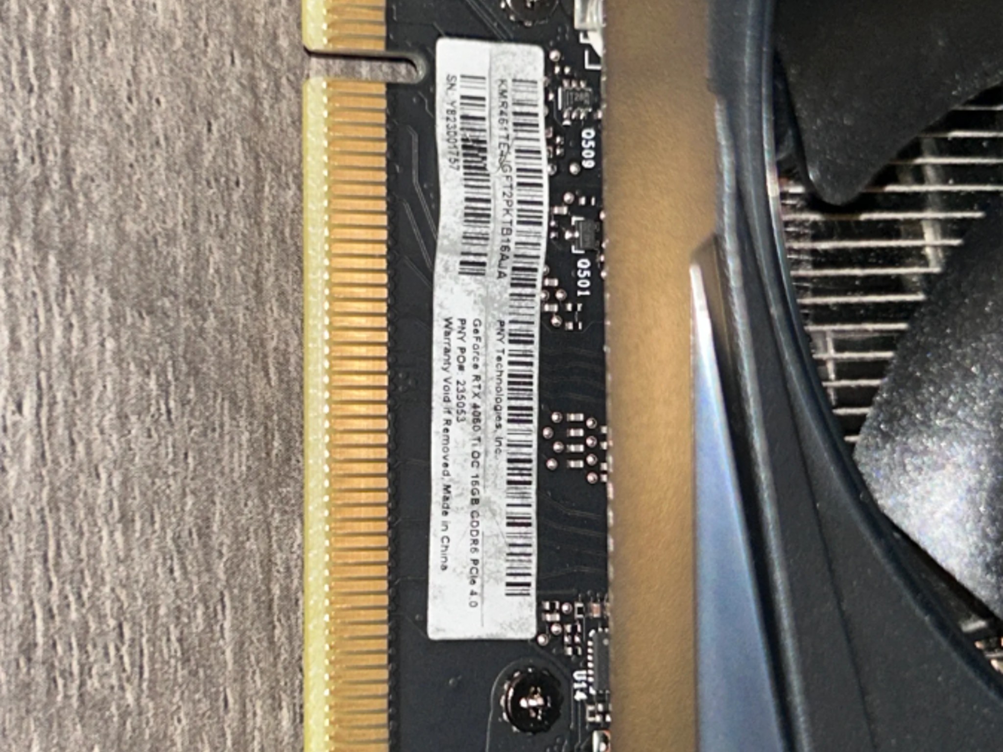 PNY 4060 Ti 16GB OC