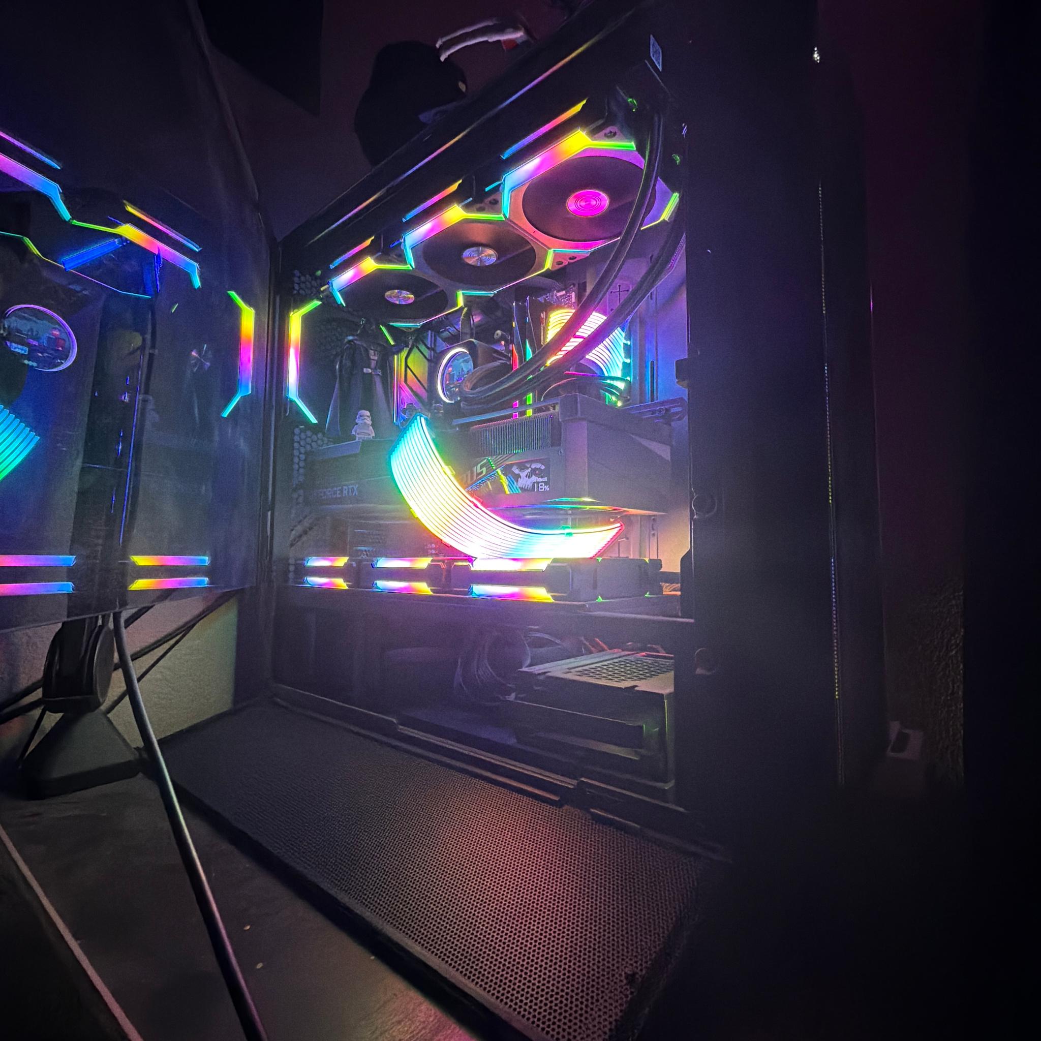 GeForce RTX 4090 Custom Gaming PC - Ryzen 9 7950X3D, 64GB RAM, 4TB NVMe SSD
