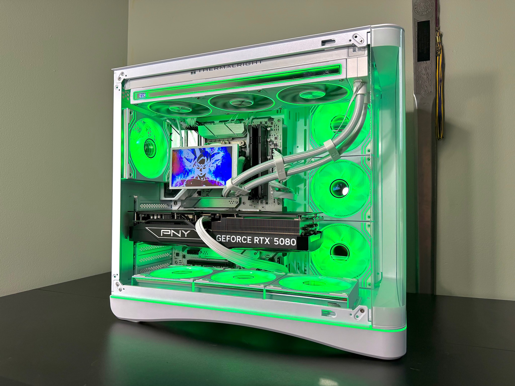 RTX 5080 | i9 14900kf | 32GB DDR5 | 2TB SSD | 5.5in LCD screen | 1000W Power Supply White Gaming PC