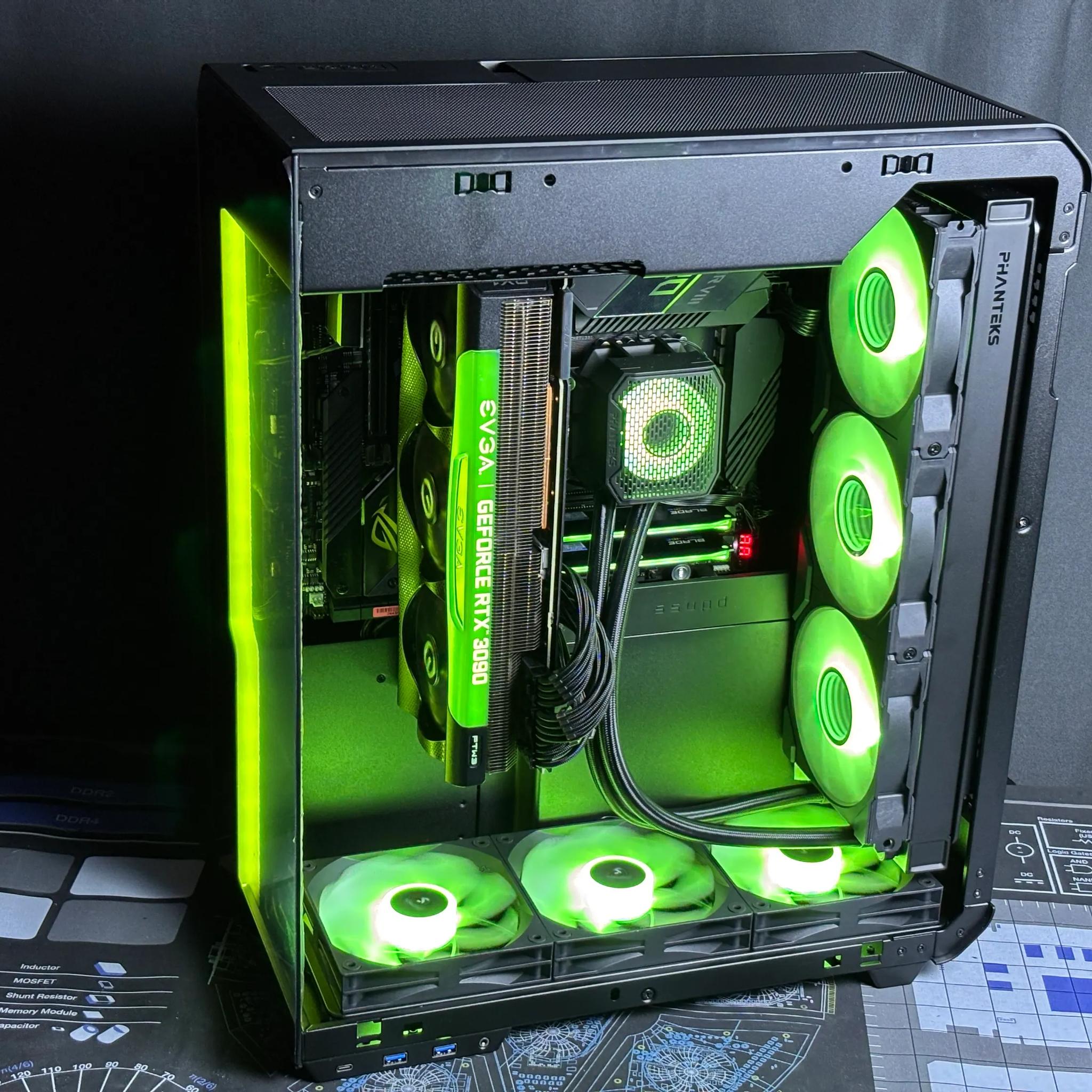SALE🔥RTX 3090 24GB| R9 5900X | 32GB DDR4 | 1TB SSD