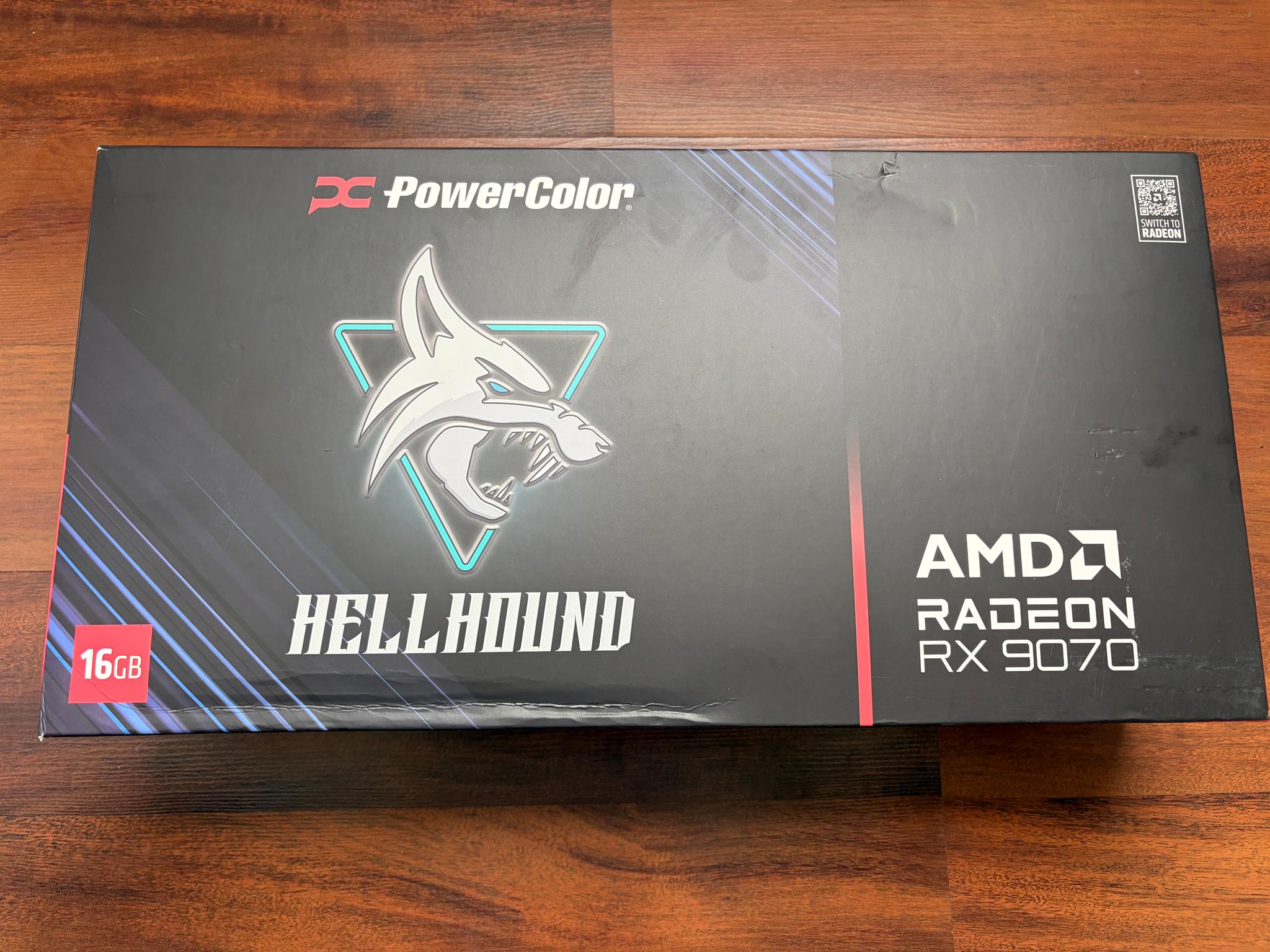 RX 9070 16GB Powercolor Hellhound