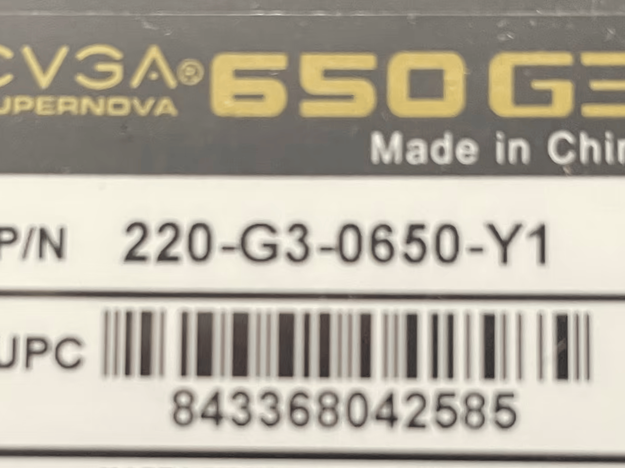 New EVGA Power Supply (Price Drop!) 