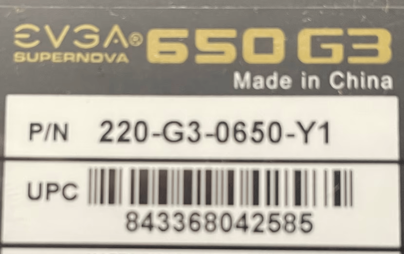 New EVGA Power Supply (Price Drop!) 