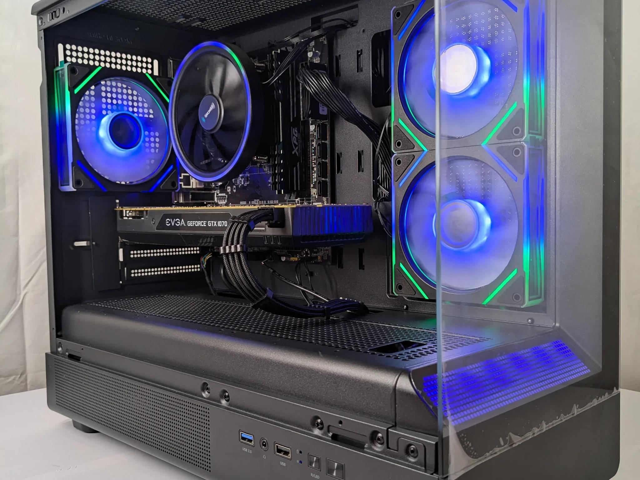 GTX 1070 Gaming PC – Ryzen 7 | 16GB DDR4 | 500GB NVMe | DeepCool