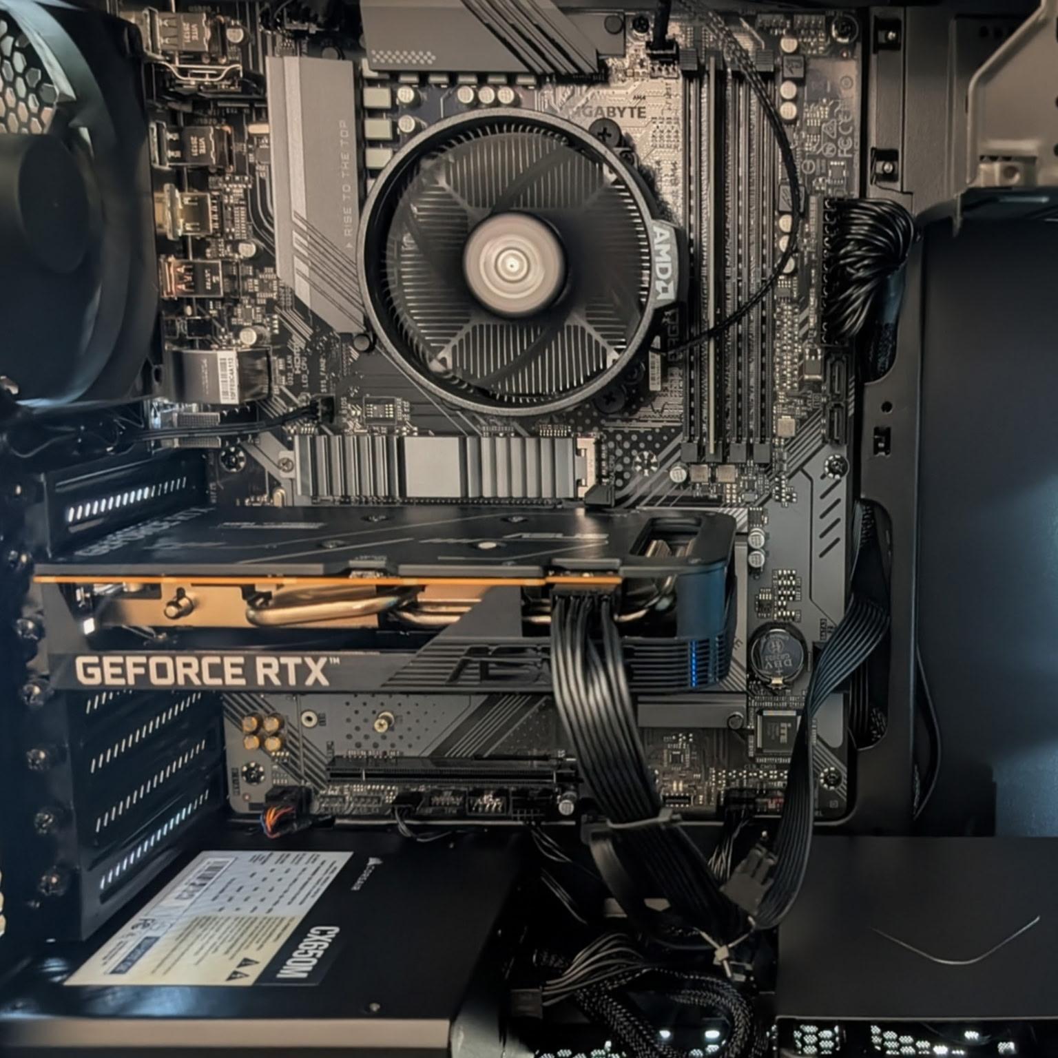 AMD Ryzen 5 5500 | RTX 5050 8GB | 16GB DDR4 | 1TB NVMe SSD | Custom Gaming PC | Windows 11 Home