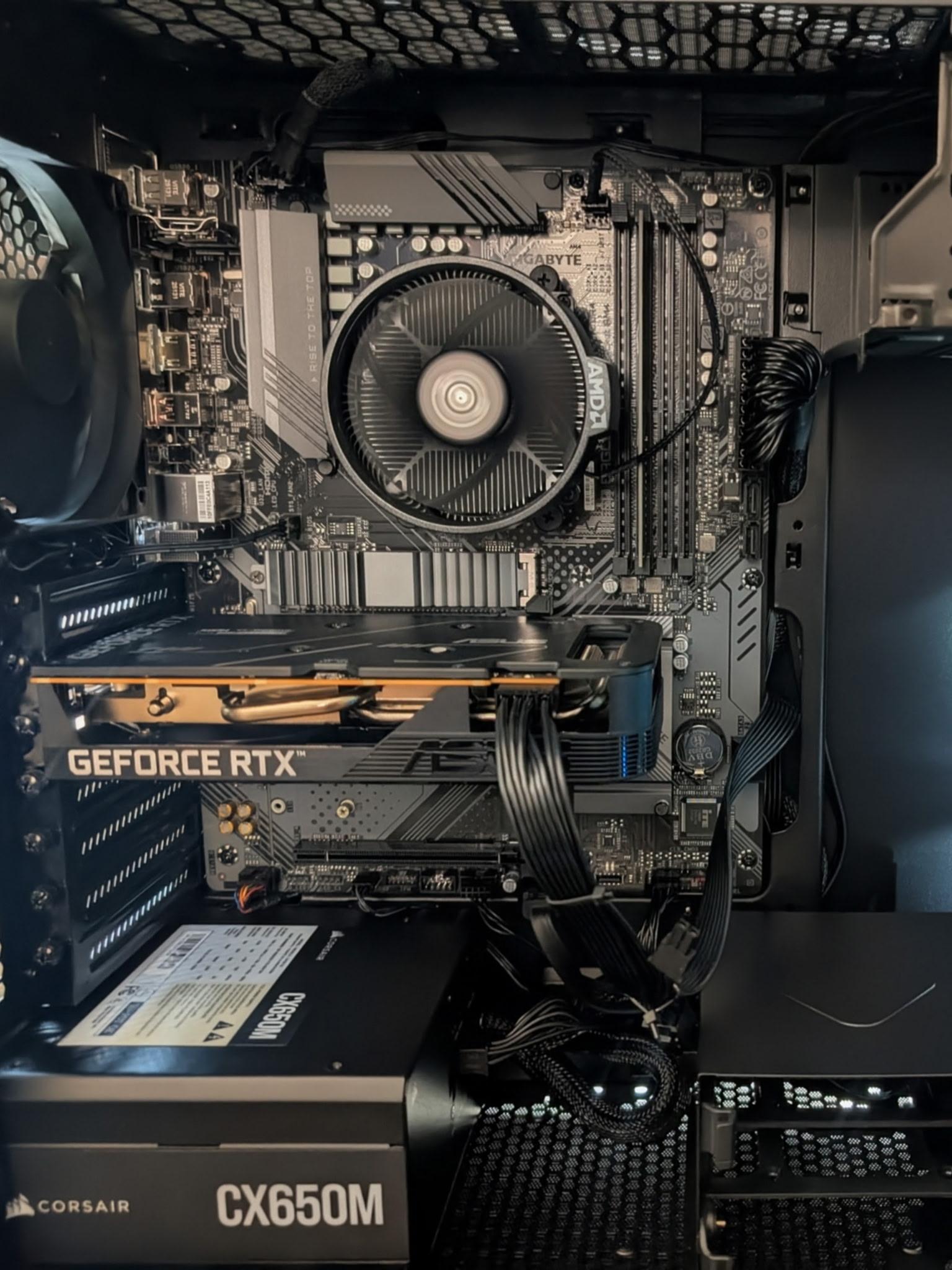 AMD Ryzen 5 5500 | RTX 5050 8GB | 16GB DDR4 | 1TB NVMe SSD | Custom Gaming PC | Windows 11 Home