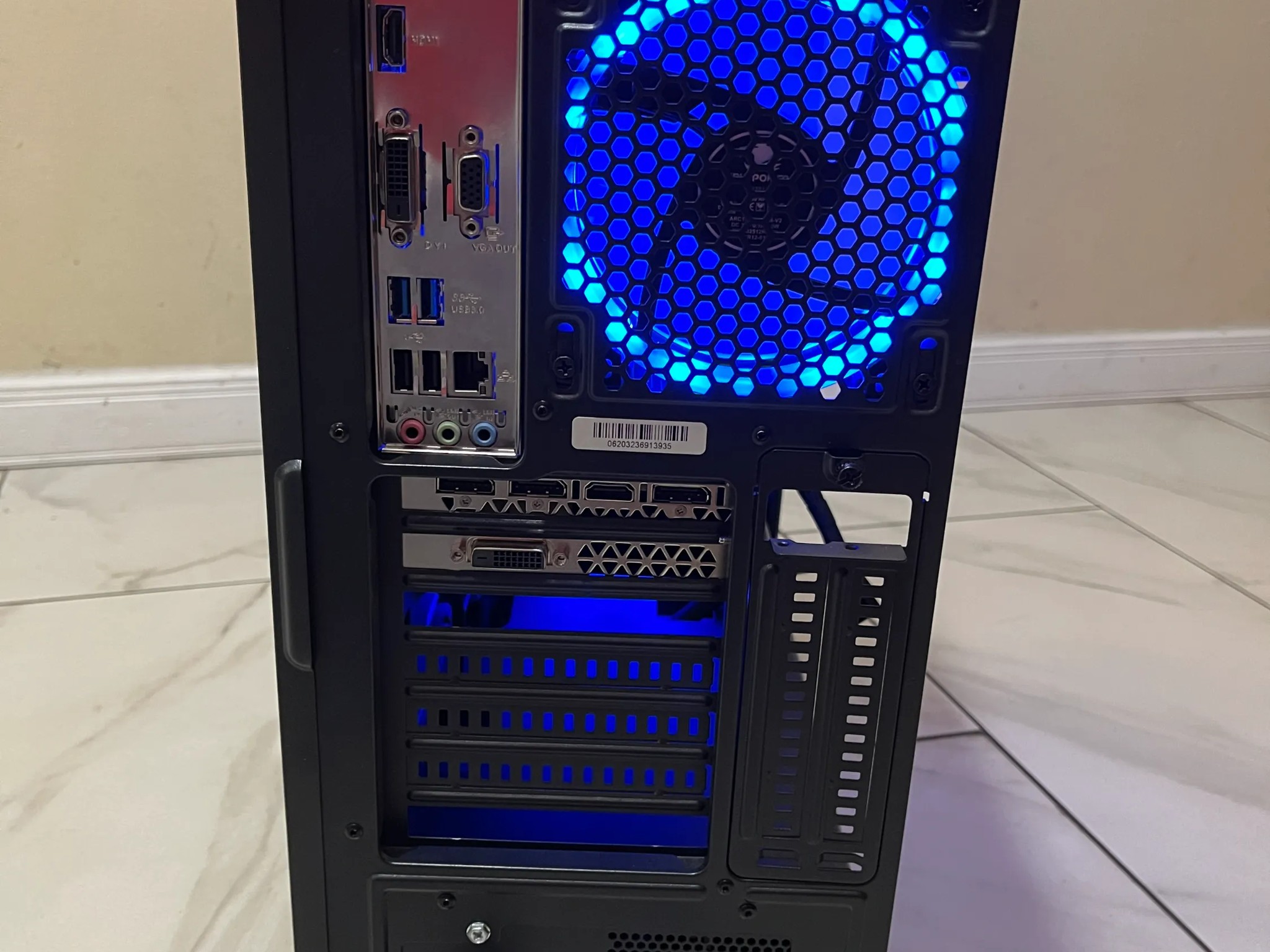 🟢🔵Budget Gaming PC– RGB Case w/ Remote- Intel i5-7400, GTX 1060, 512GB SSD & 12GB RAM 🔥🖥️