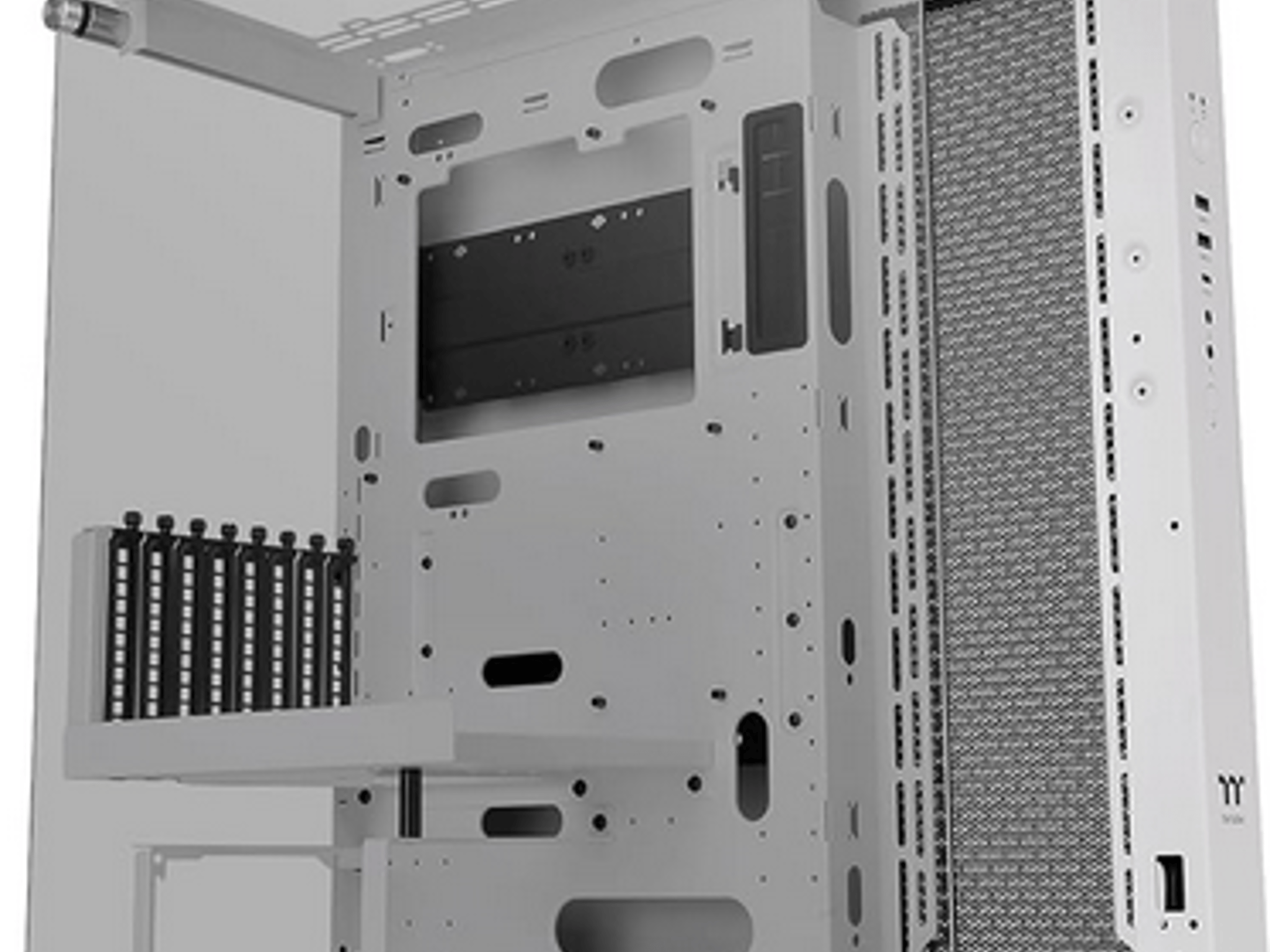 Thermaltake Core P3 Pro TG Snow | Used with all accessories