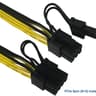 Power Cable 8 Pin Dual PCIe 8 Pin (6+2) Graphics Card PCI Express Power Adapter GPU VGA Y-Splitter