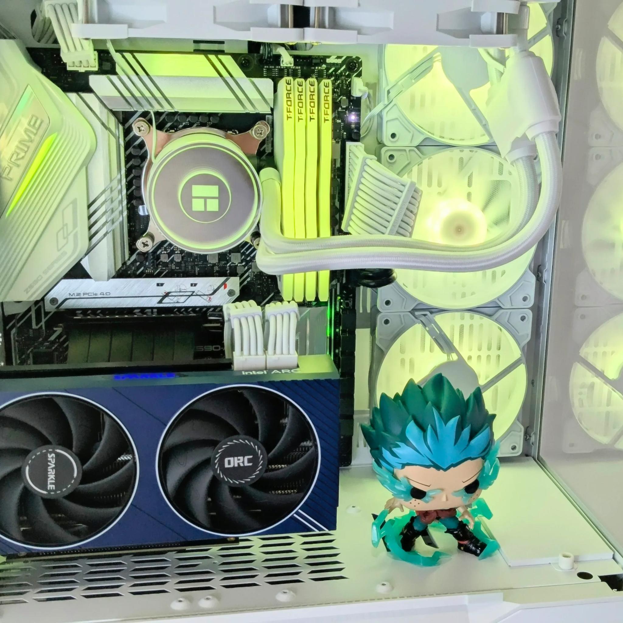 1440P Beast🔥💫Infinite Deku⚡️💙Intel I7-10700K@5.1GHz💙(NEW)Intel ARC A750💙32GB RAM💙Z590💙Windows 11