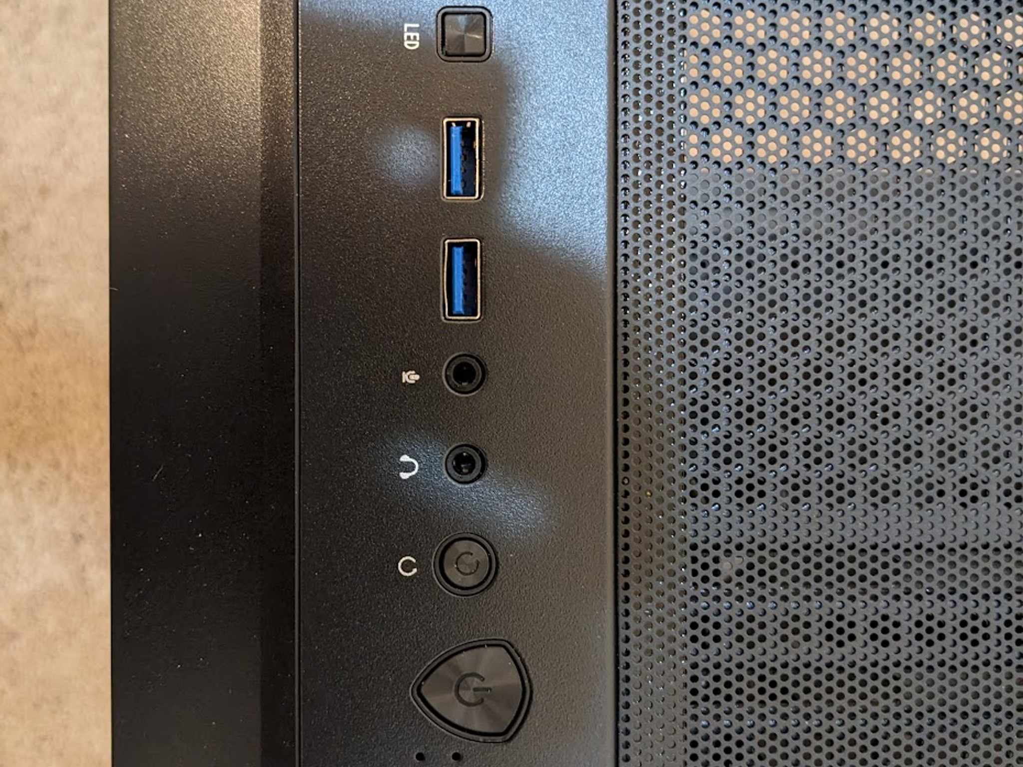 Open Box MSI MAG Forge 100R Mid Tower Gaming Case with ARGB fans