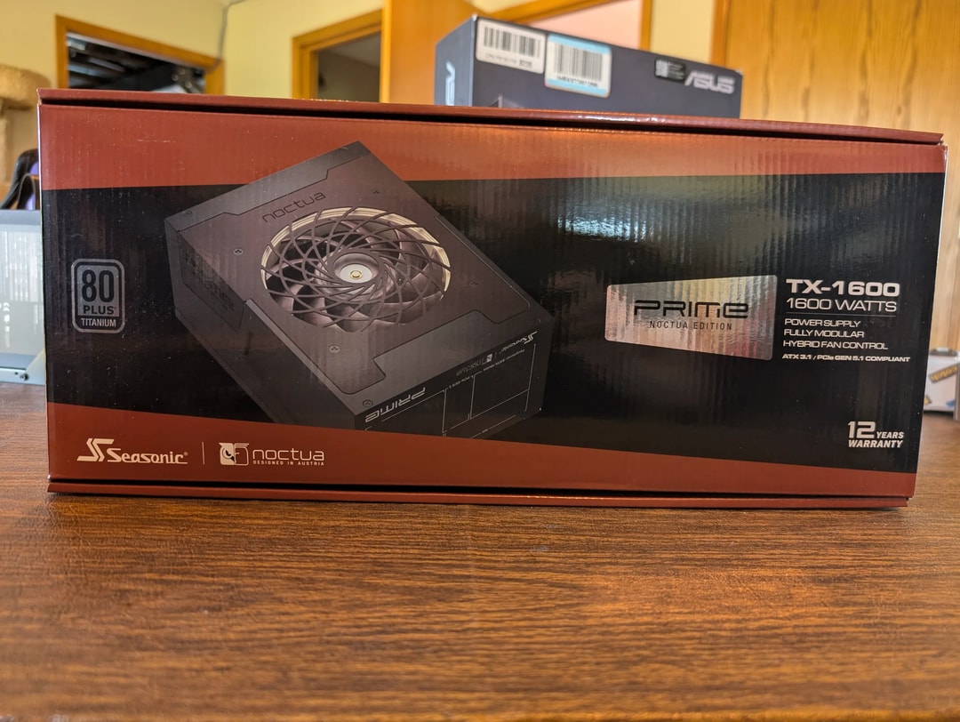 Seasonic PRIME TX-1600 Noctua Edition - BNIB | Jawa