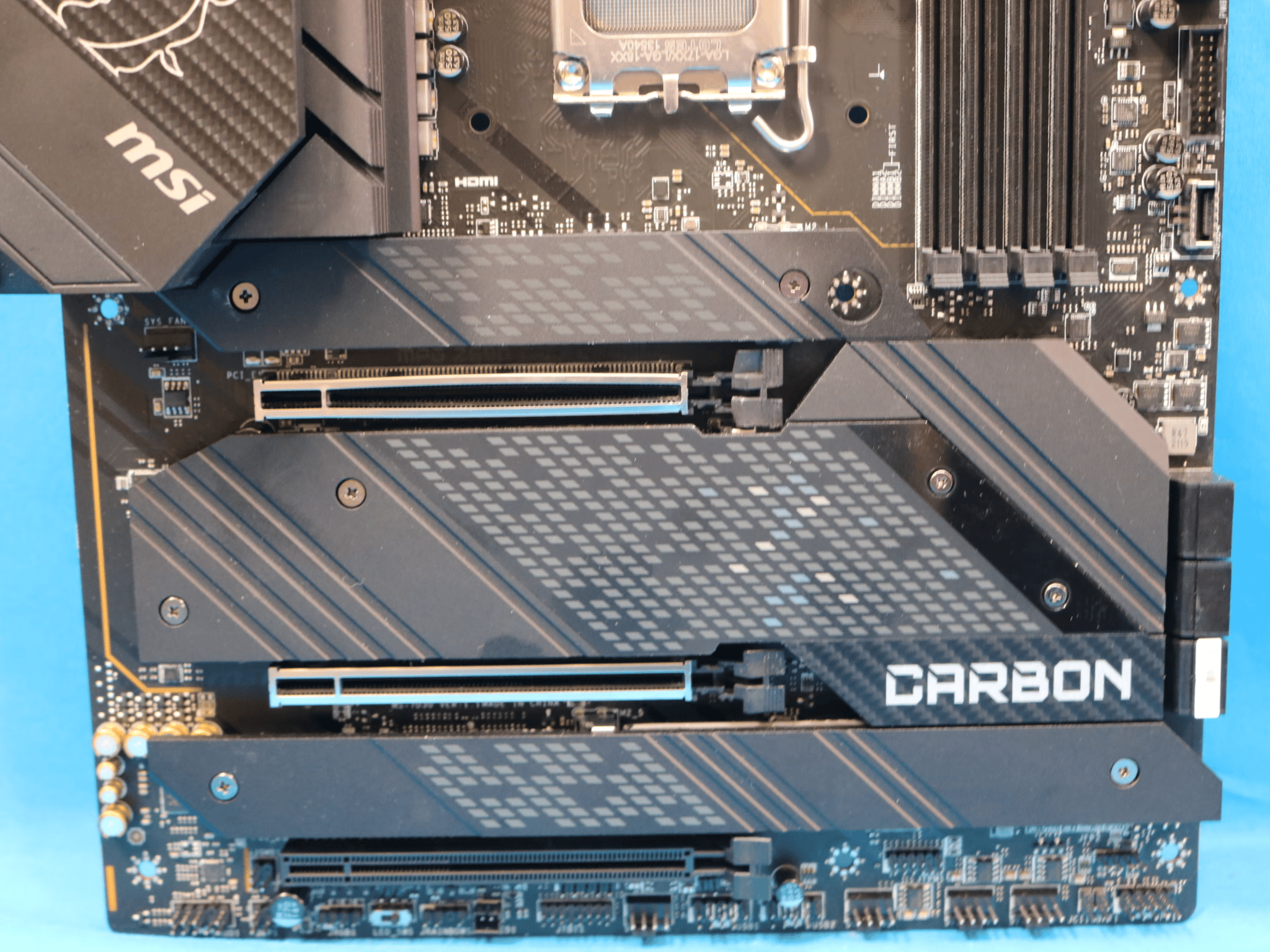 *READ DESC* MSI MPG Z690 Carbon WIFI Intel Socket LGA1700 DDR5 ATX Desktop Motherboard