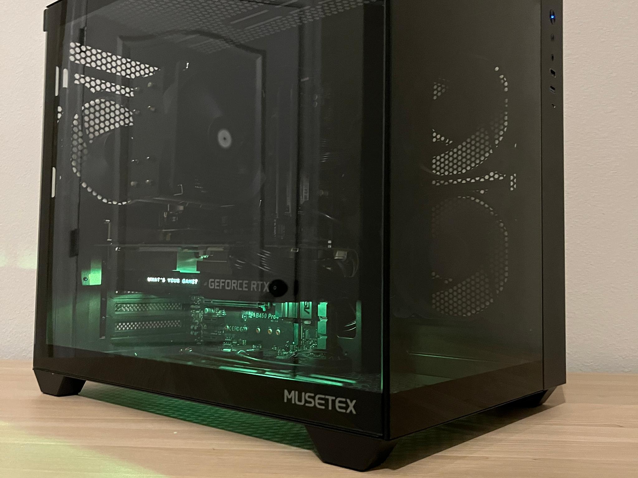 Budget Pure Performance PC Ryzen 5 3600 32gb DDR4 RAM RTX 2070 480GB SSD