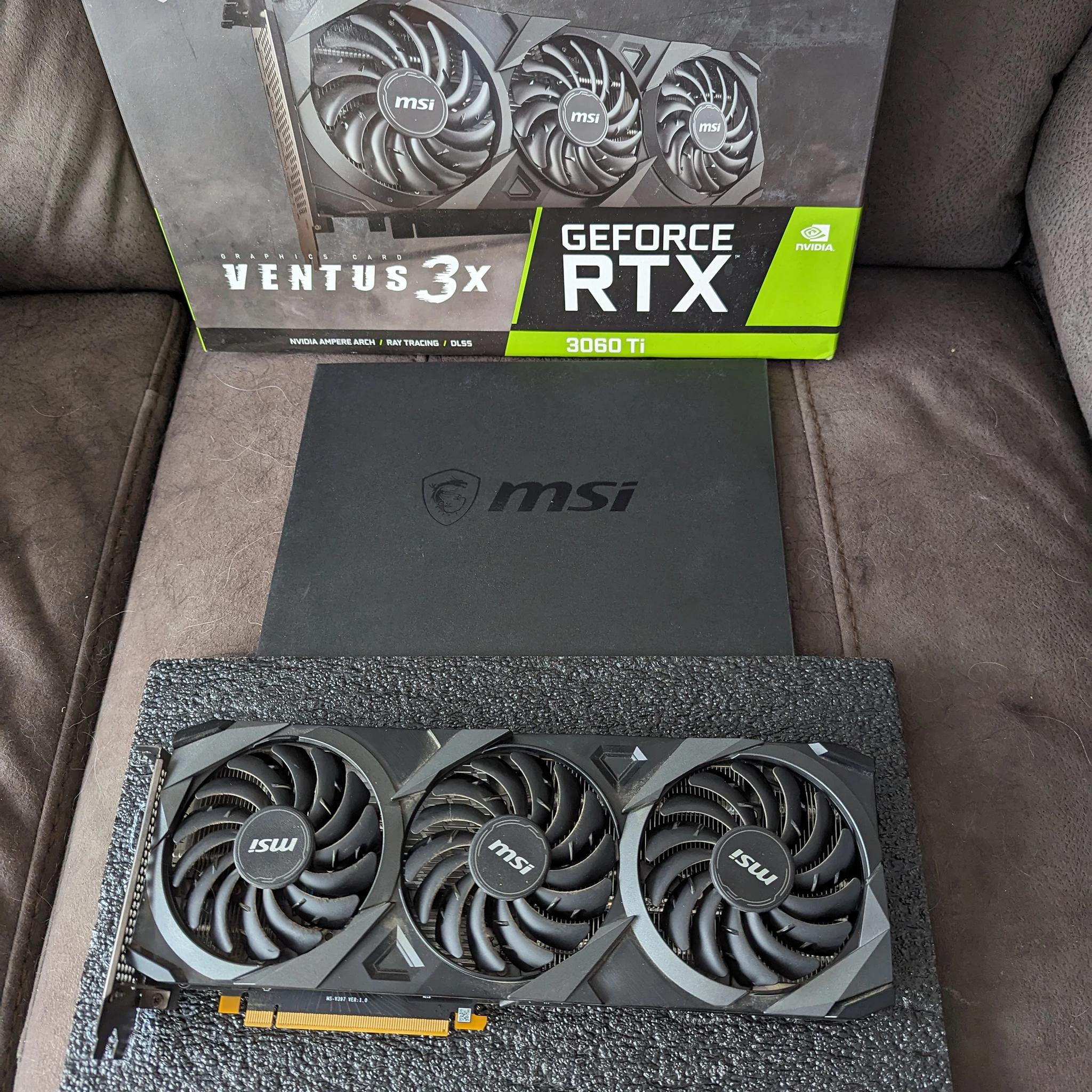 MSI Ventus 3X  3060 ti OC edition