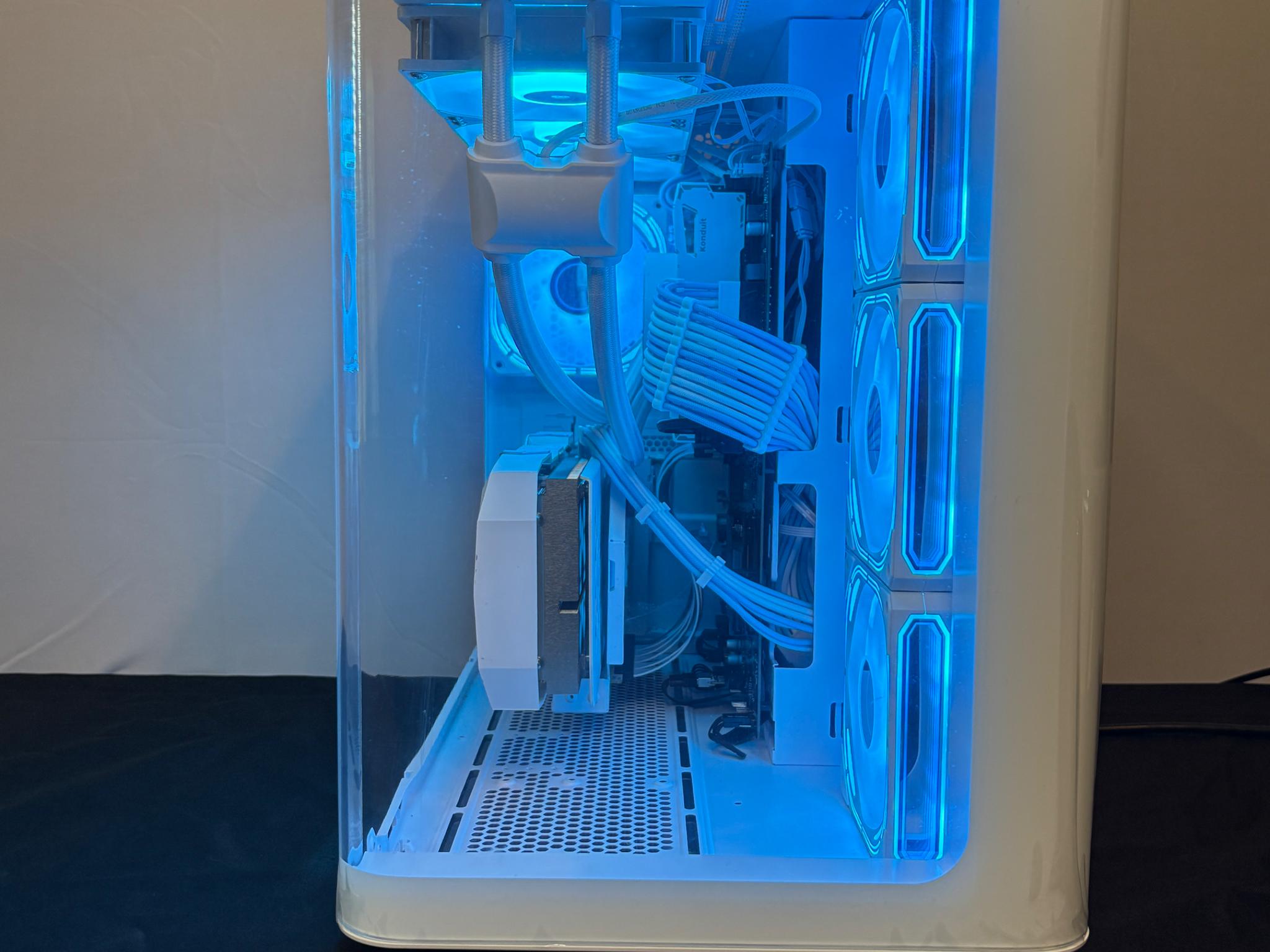🤍 Aesthetic Gaming PC 💙 | Nvidia RTX 4060 Ti | Ryzen 7 5700X | 1TB SSD
