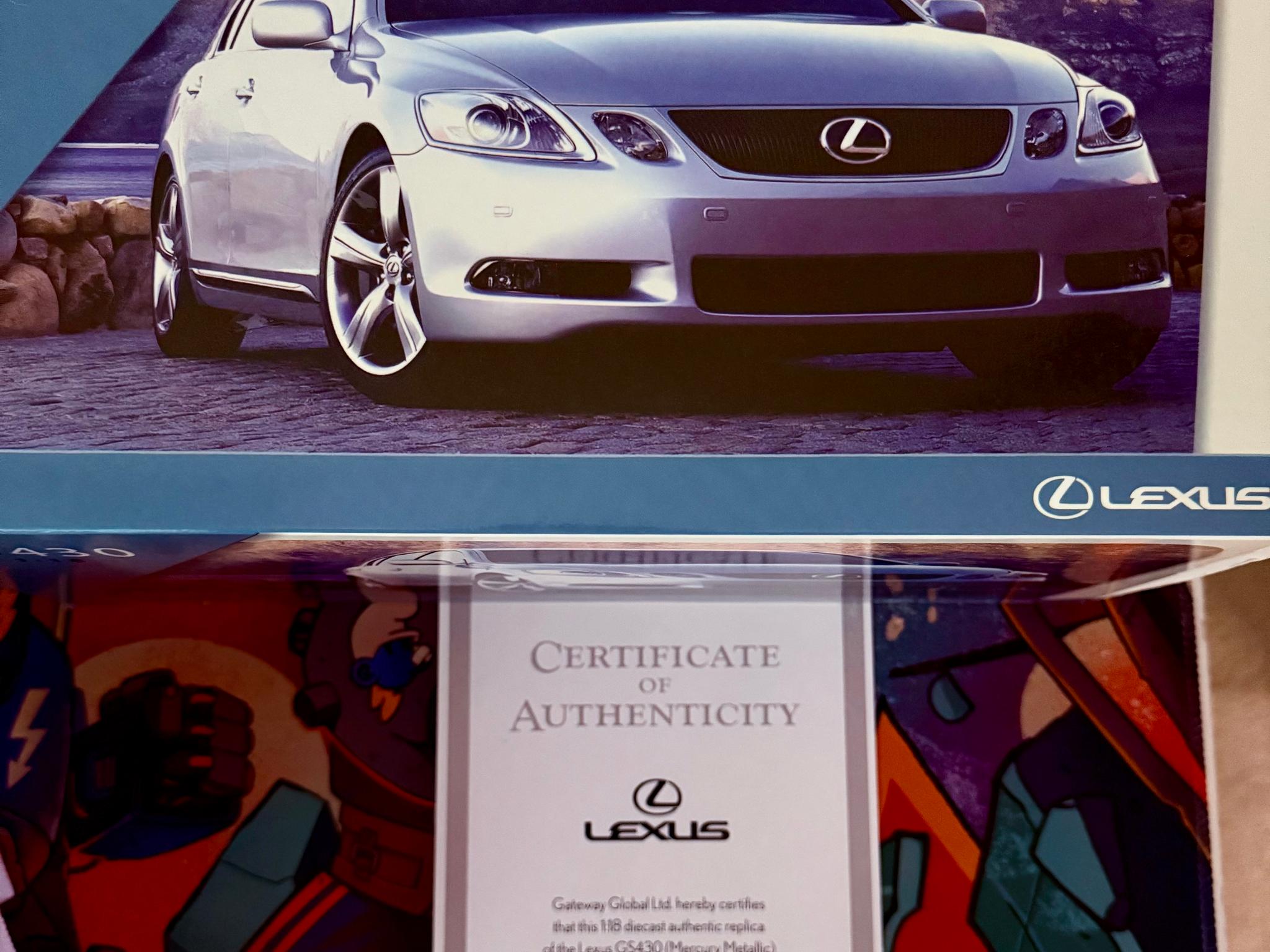 1:18 AUTOART Lexus GS430 (Mercury Metallic)