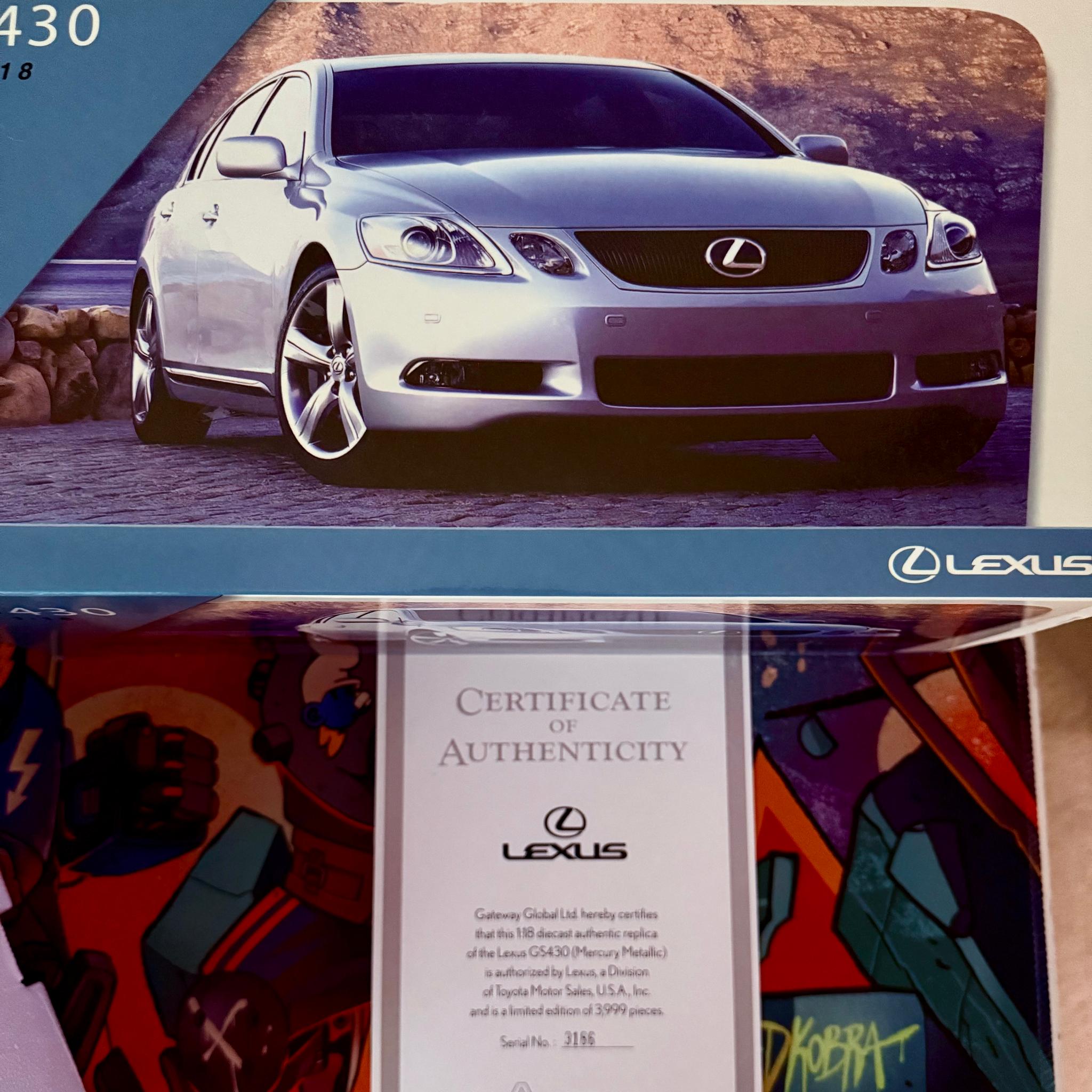1:18 AUTOART Lexus GS430 (Mercury Metallic)