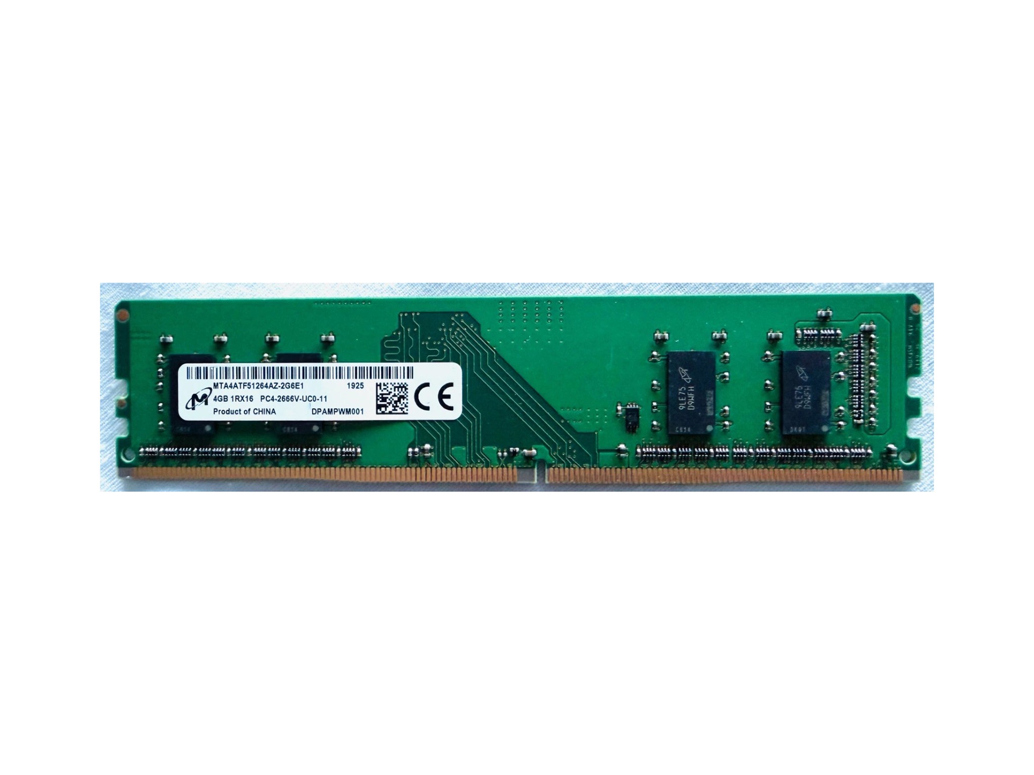 Micron 8 GB DDR4 2x4 mta4atf51264az-2g6e1